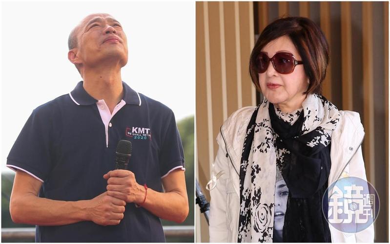 隨著郭台銘確定不選2020,恬娃改口挺韓,並說「我現在真的擔心韓國瑜選不上」。(本刊資料照)