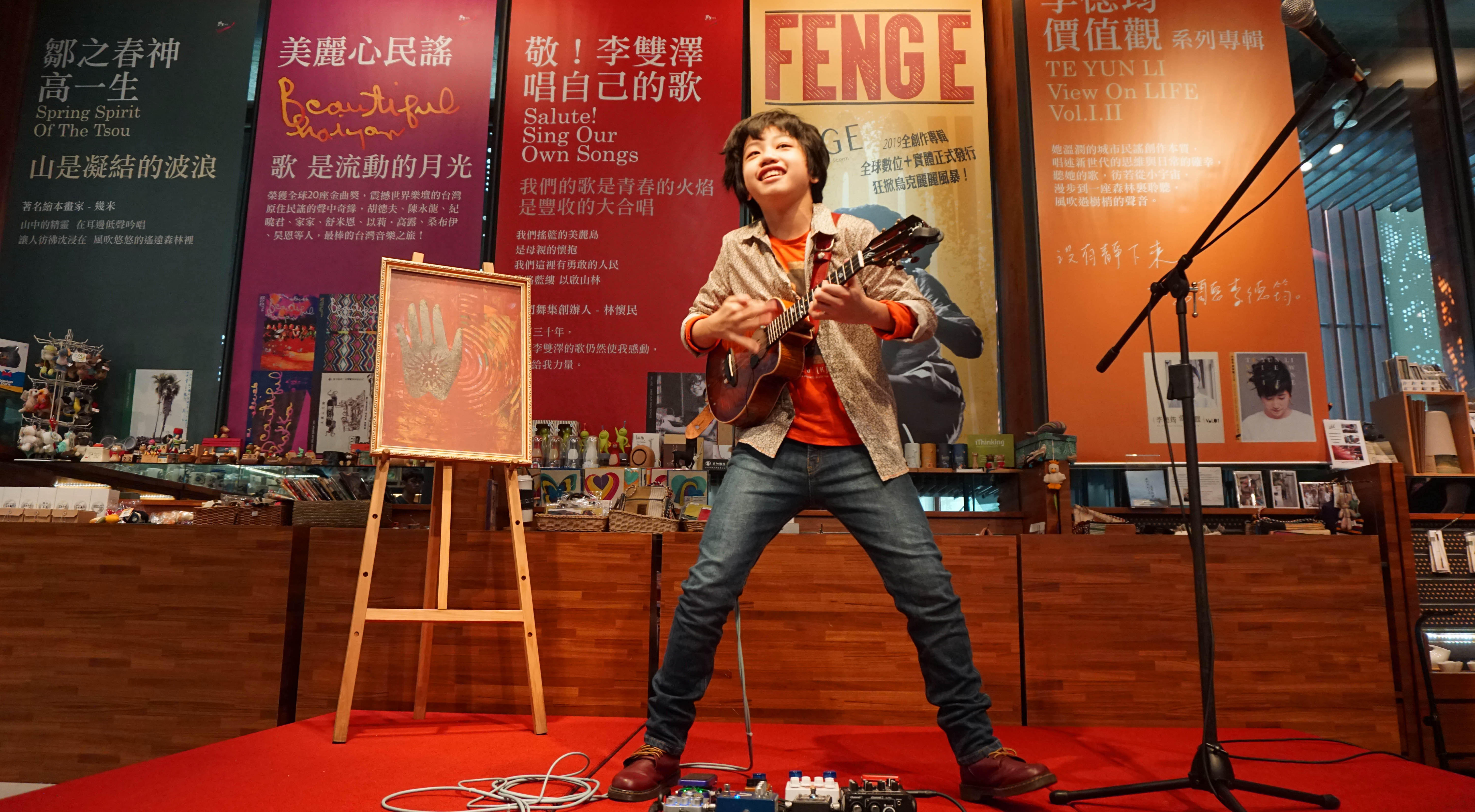 馮羿推出個人首張音樂專輯。（野火樂集提供）