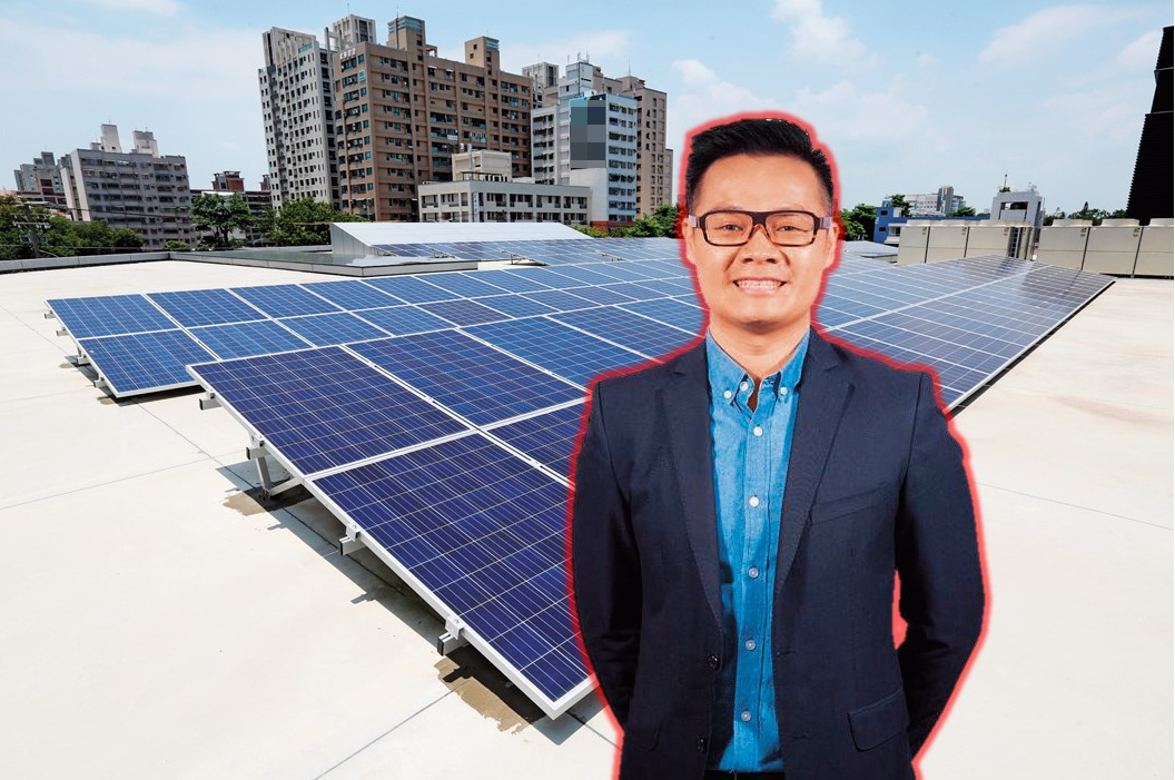 楊大業以舉辦免費理財講座的方式，誘騙學員借錢投資太陽能發電廠。（翻攝富柏財顧事務所部落格）