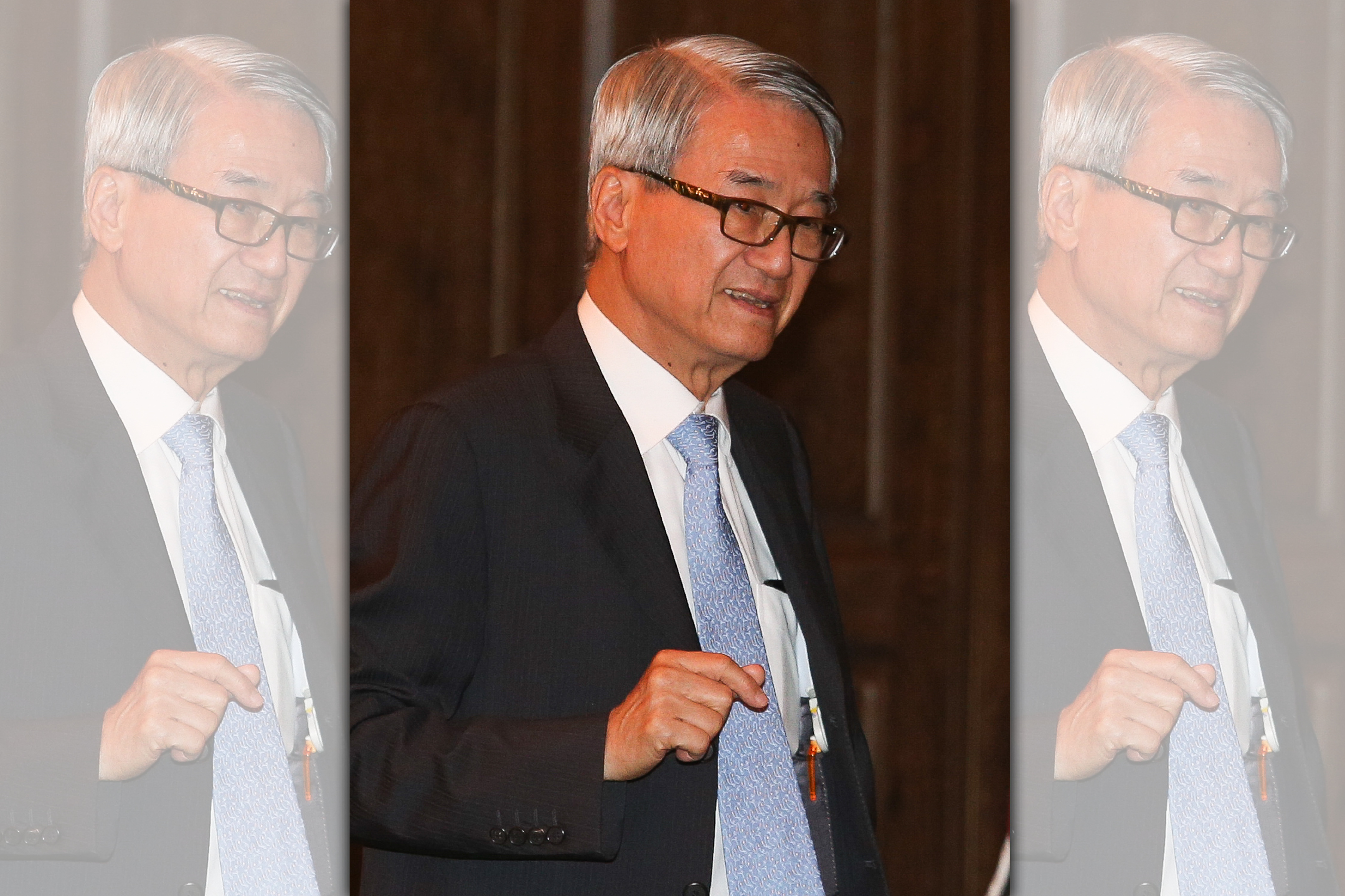 新光金董座吳東進（圖）因插旗新光三越失利，惹毛堂哥吳東興。（中央社）