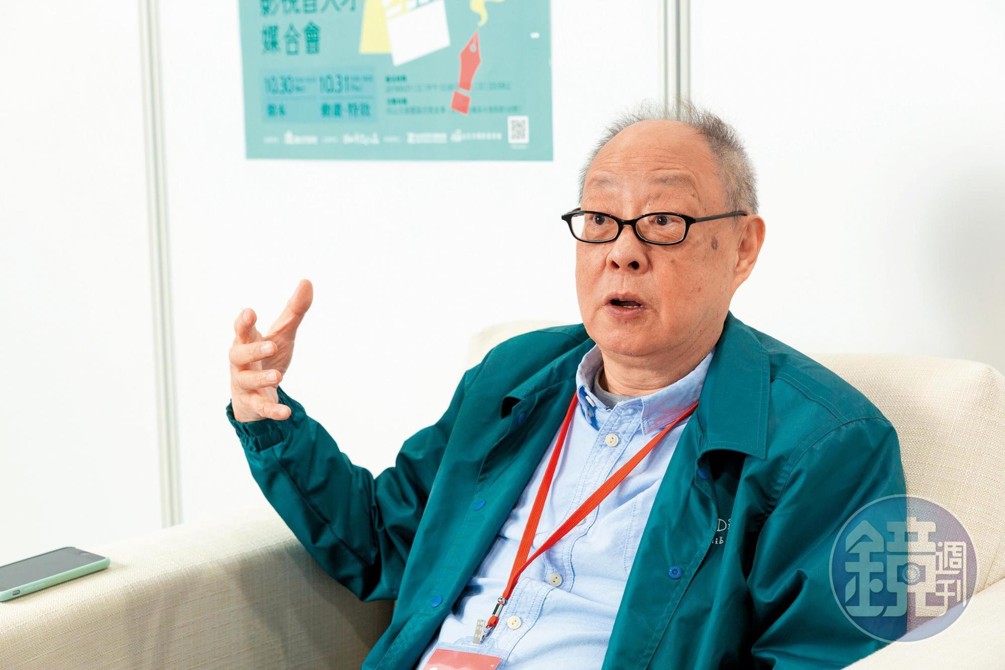 香港美納影視總裁李志剛認為台灣的劇本水準很高，但需要更熟悉影視法規、財管、行銷的人才。