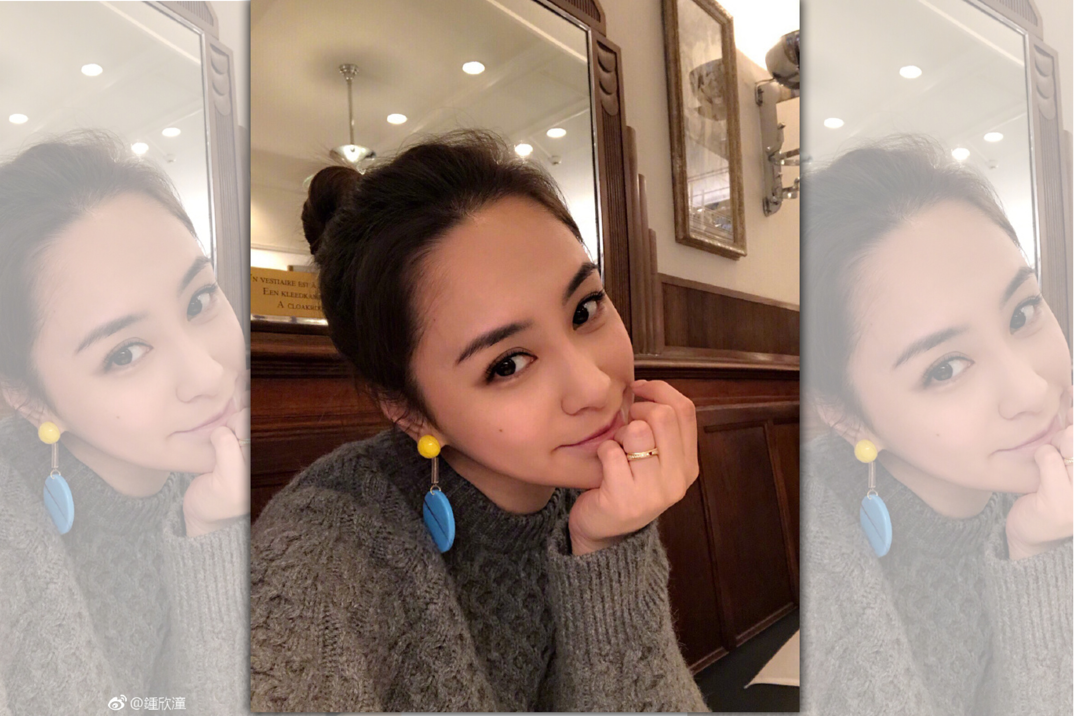 阿嬌上綜藝節目重新詮釋阮玲玉一角，也鬆口吐低潮時的心聲。（翻攝鍾欣潼微博）