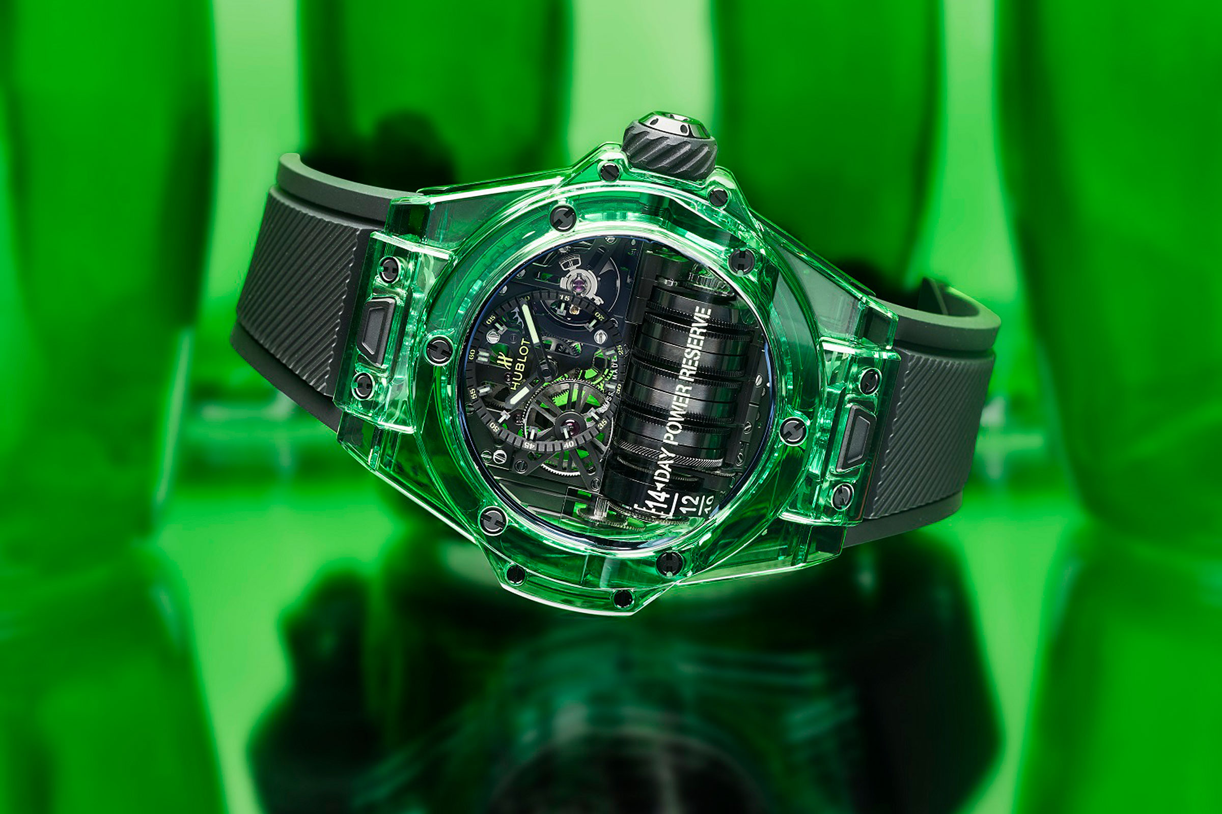 【錶壇焦點】綠面不夠看，錶殼綠的才稀奇！宇舶Big Bang MP-11 SAXEM腕錶