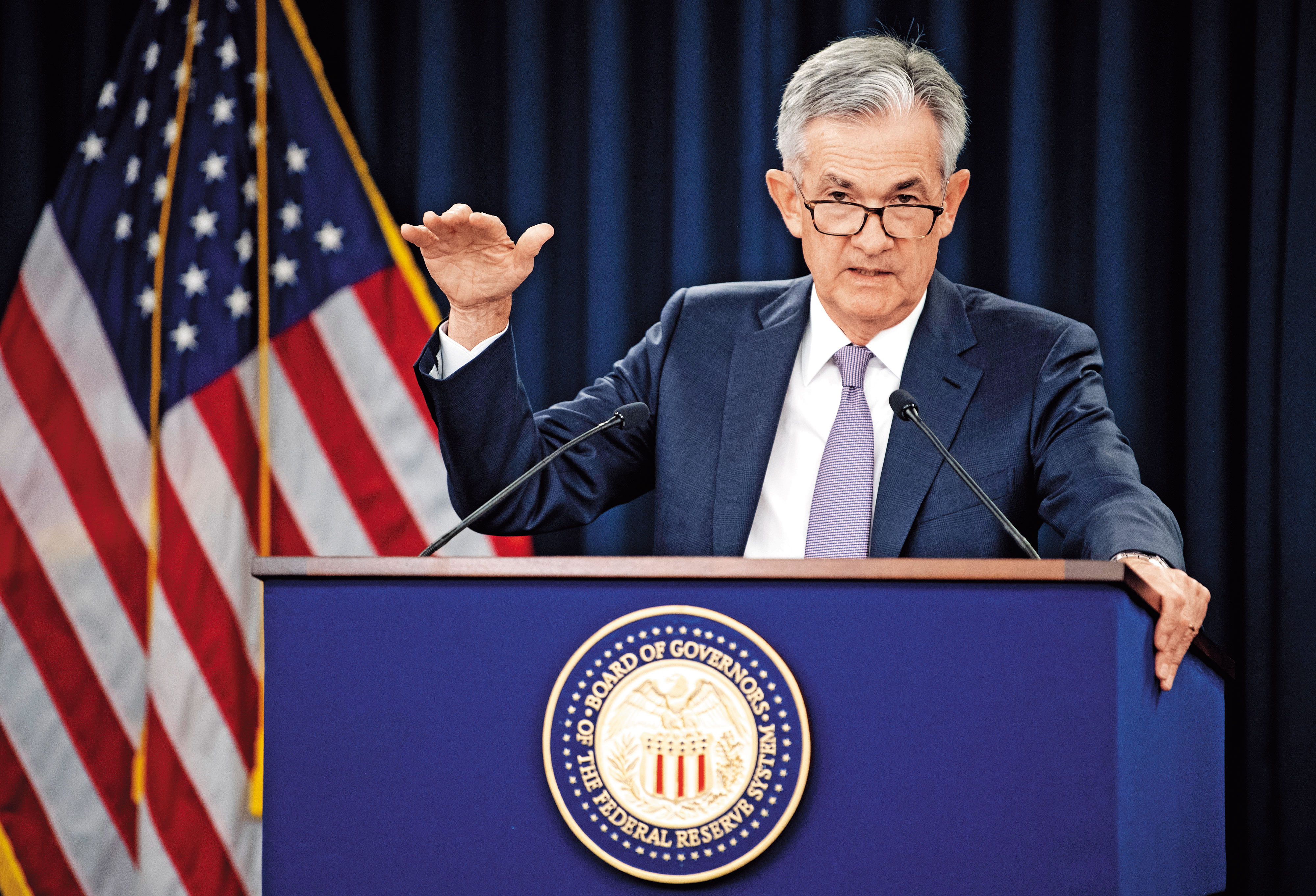 聯準會上週降息1碼，但從決策聲明可推測，若經濟數據與國際情勢沒太大變化，降息將暫告一段落。（東方IC）