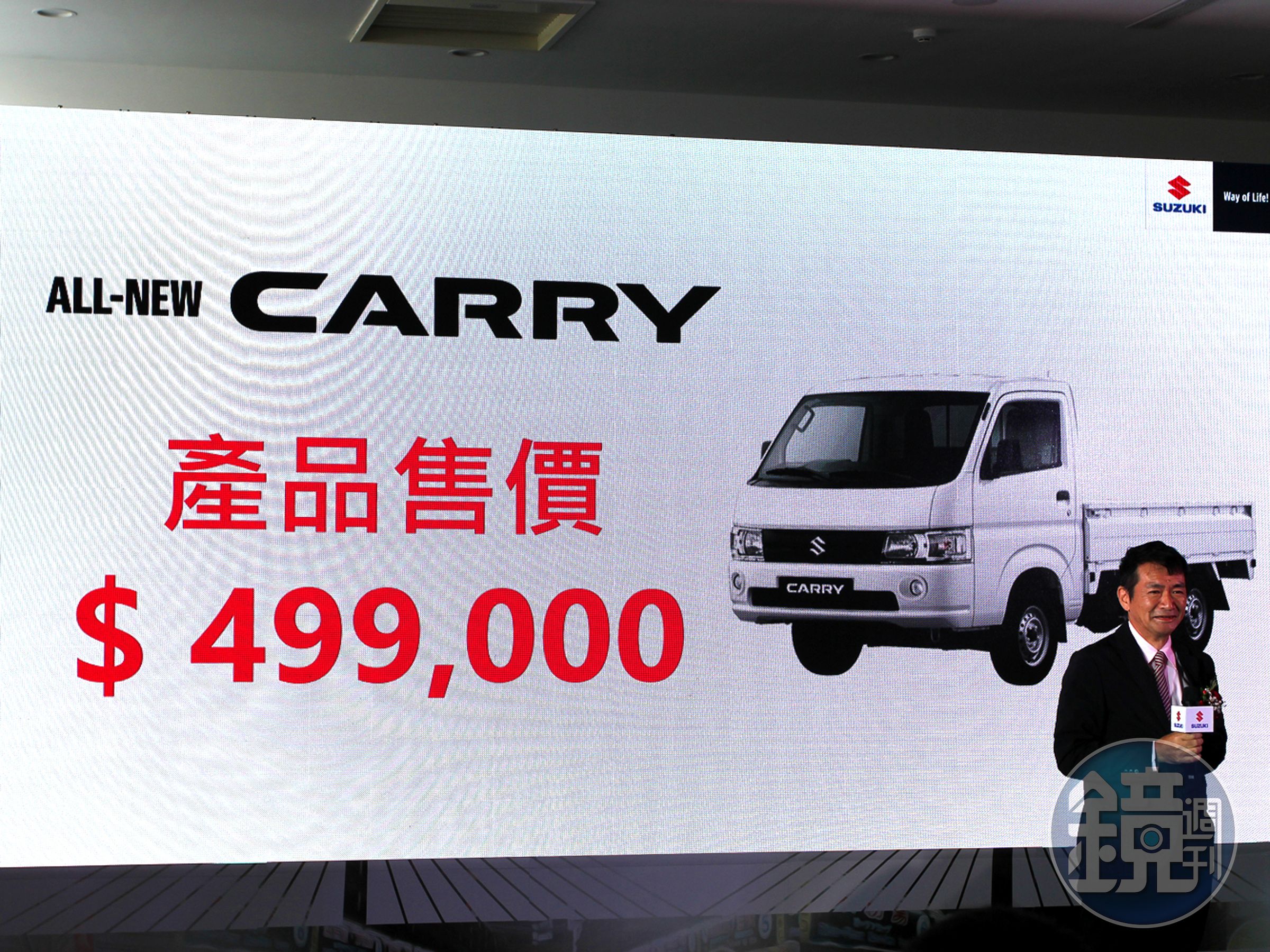 ALL-NEW CARRY建議售價NT$499,000，價格可說是極具競爭力！