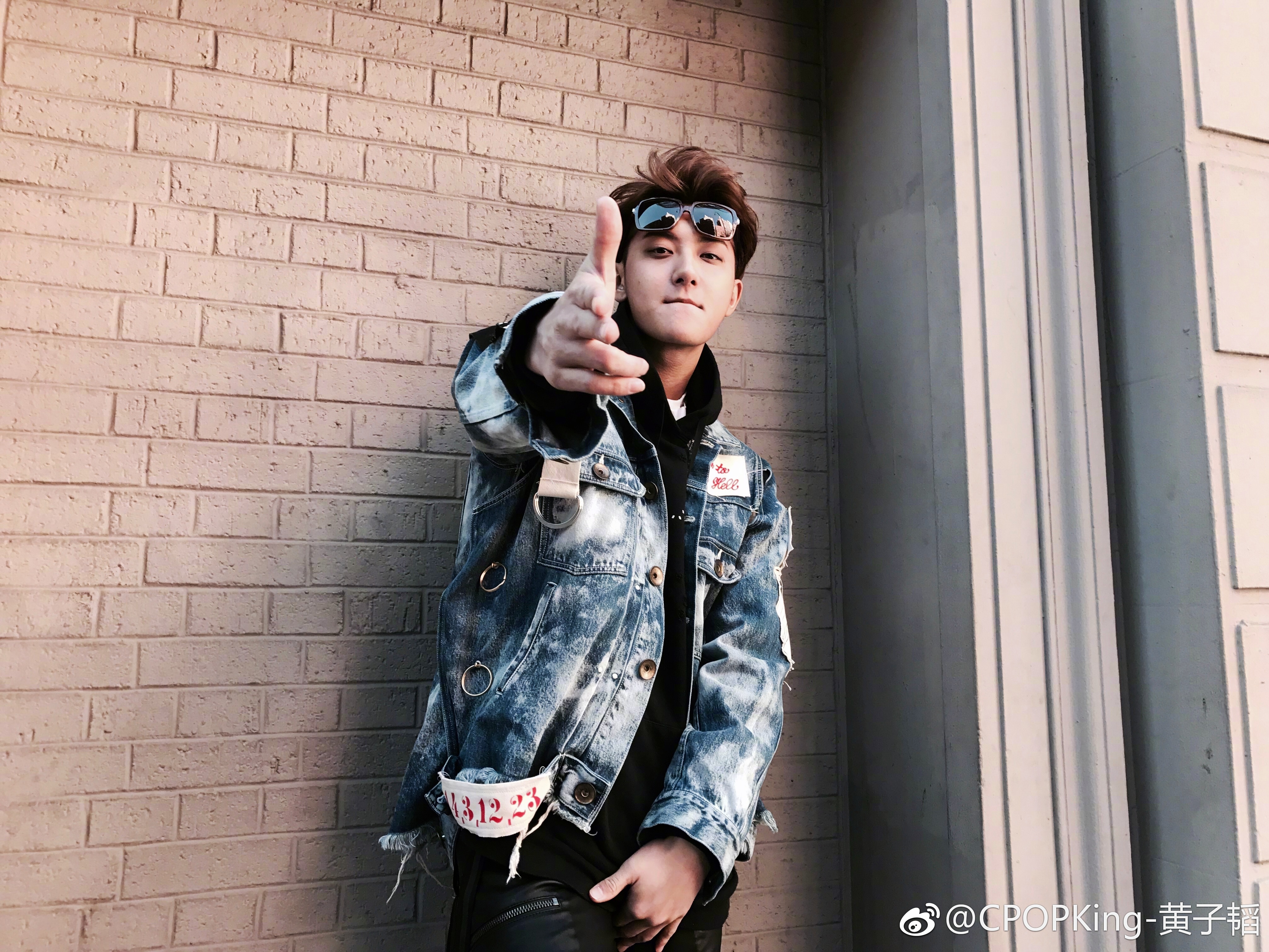 黃子韜不滿微博被他人刪除。（翻攝自黃子韜微博）