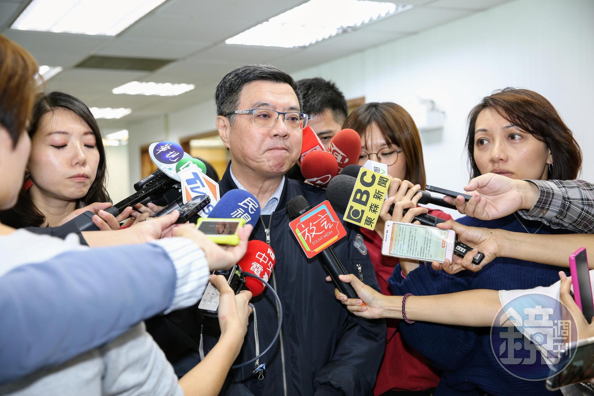 民進黨主席卓榮泰(圖)證實蘇嘉全已私下表達不願擔任不分區立委。