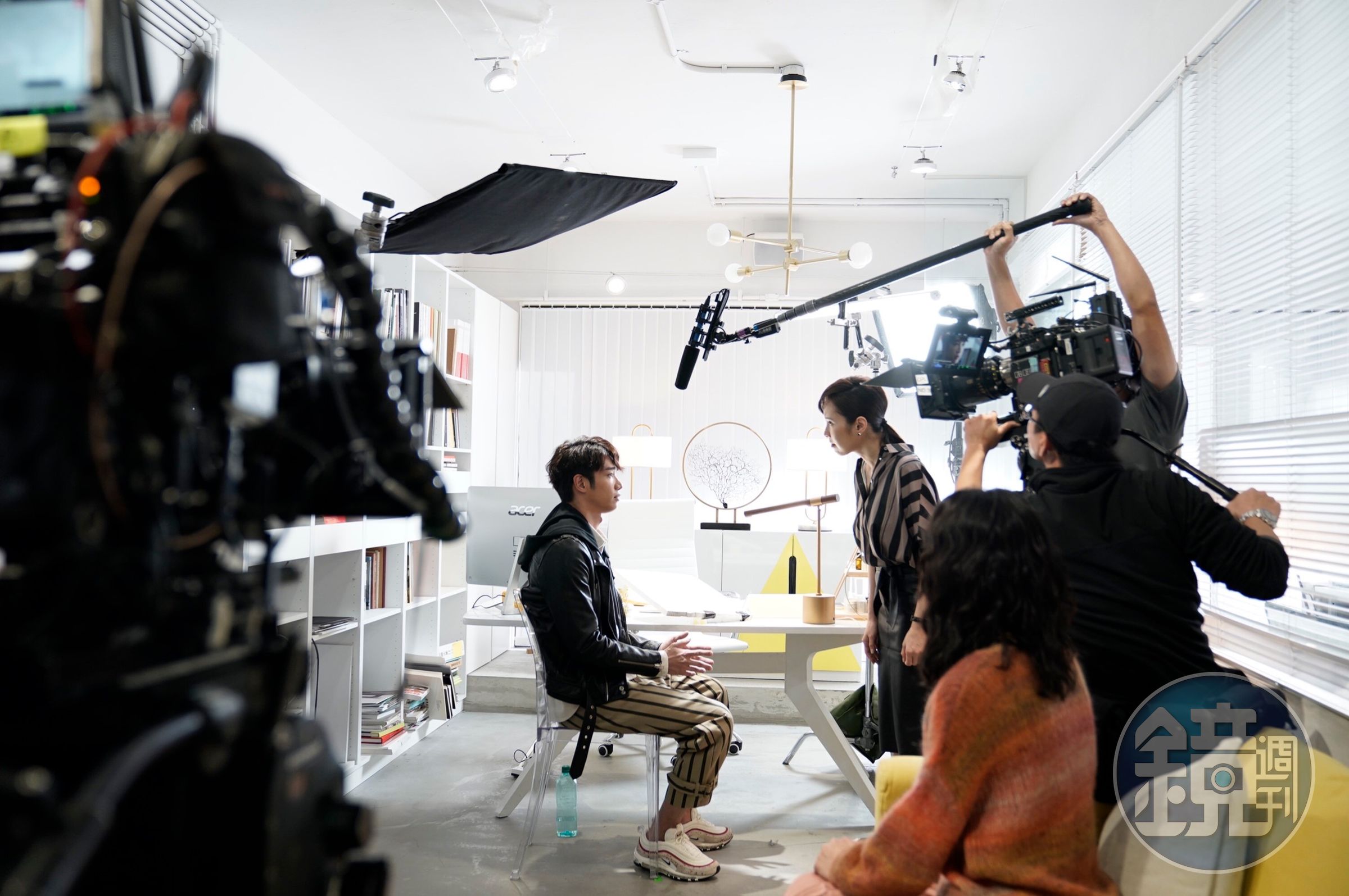 劉以豪透露，這次主演的大明星，跟他自己的心態頗為相似。（Netflix提供）