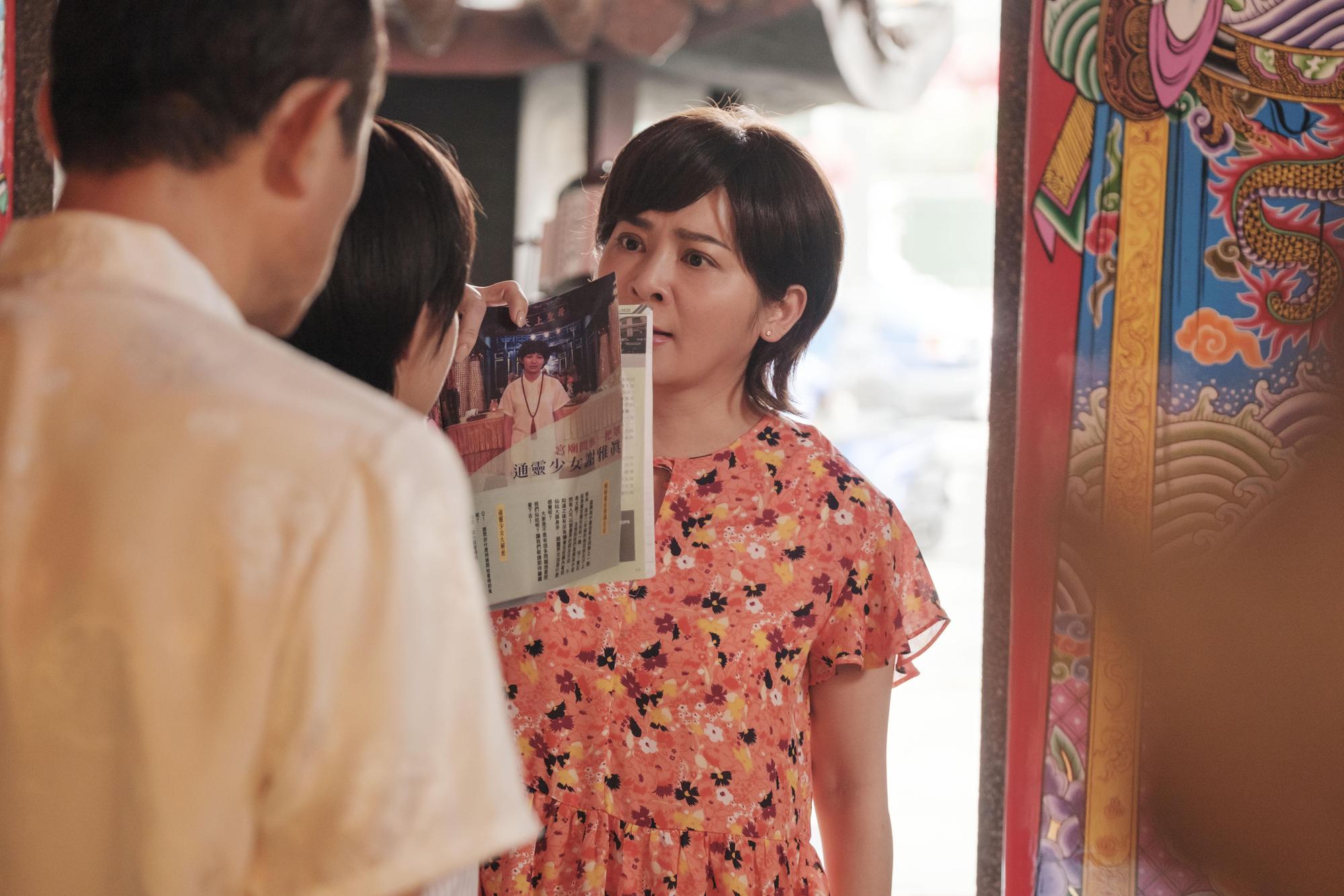 王彩樺精采演技逼哭郭書瑤。(HBO asia提供)