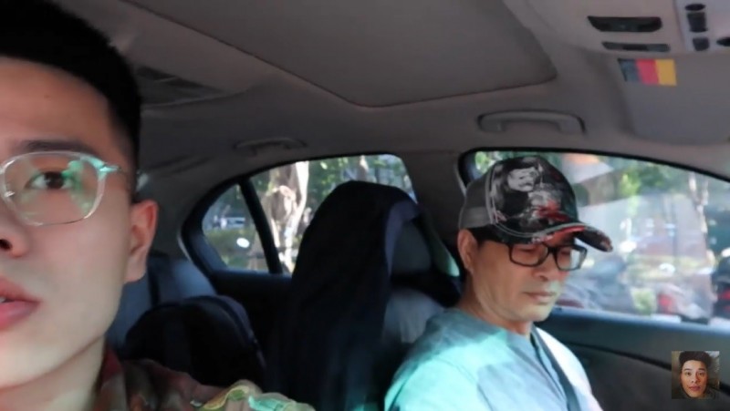 李興文覺得闖禍的兒子李堉睿是巨星。（翻攝李堉睿的頻道）