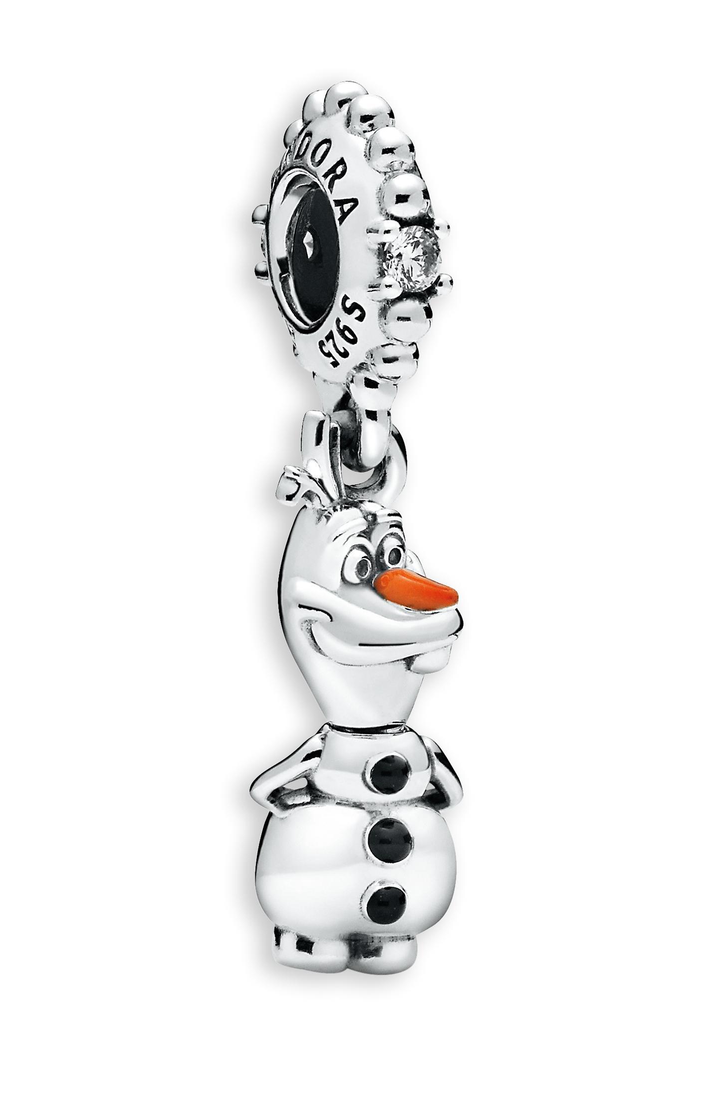 雪寶925銀琺瑯吊飾 NT$2,480(Pandora提供)