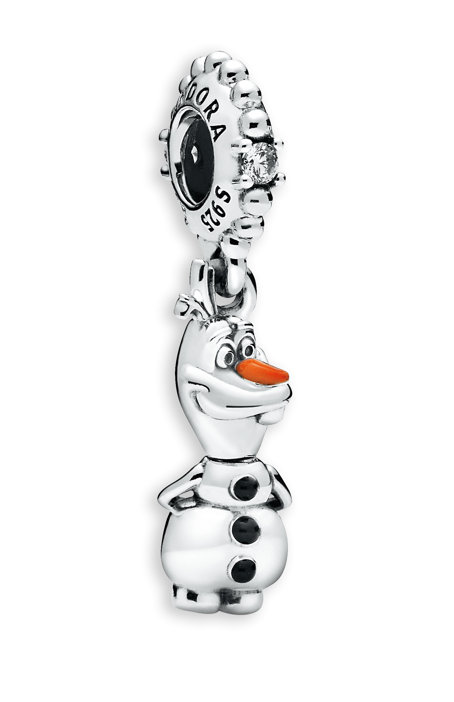 雪寶925銀琺瑯吊飾 NT$2,480(Pandora提供)