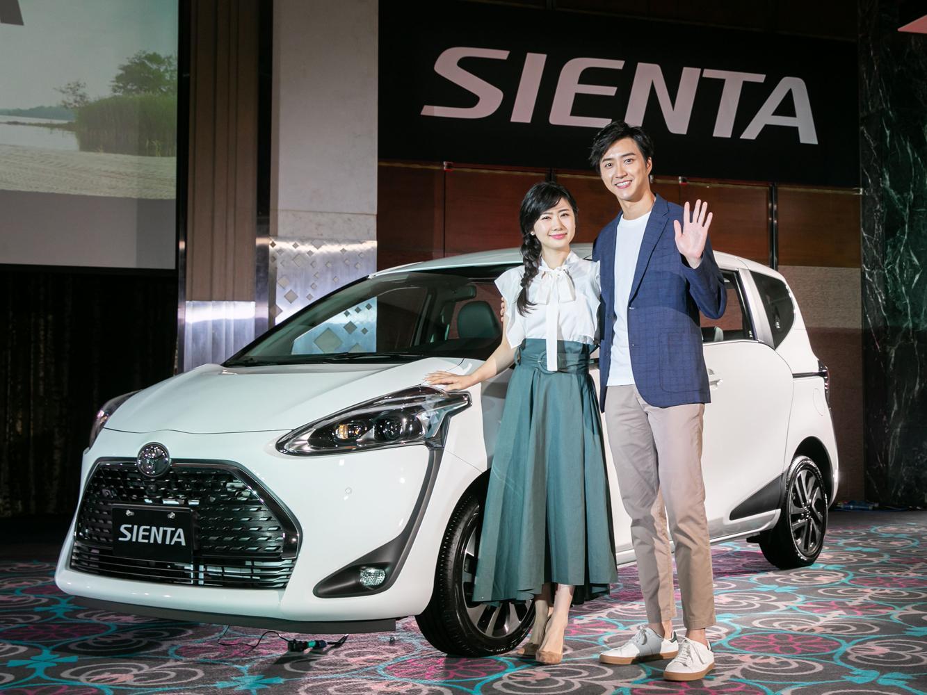 全新SIENTA代言人－幸福模範夫妻福原愛與江宏傑。