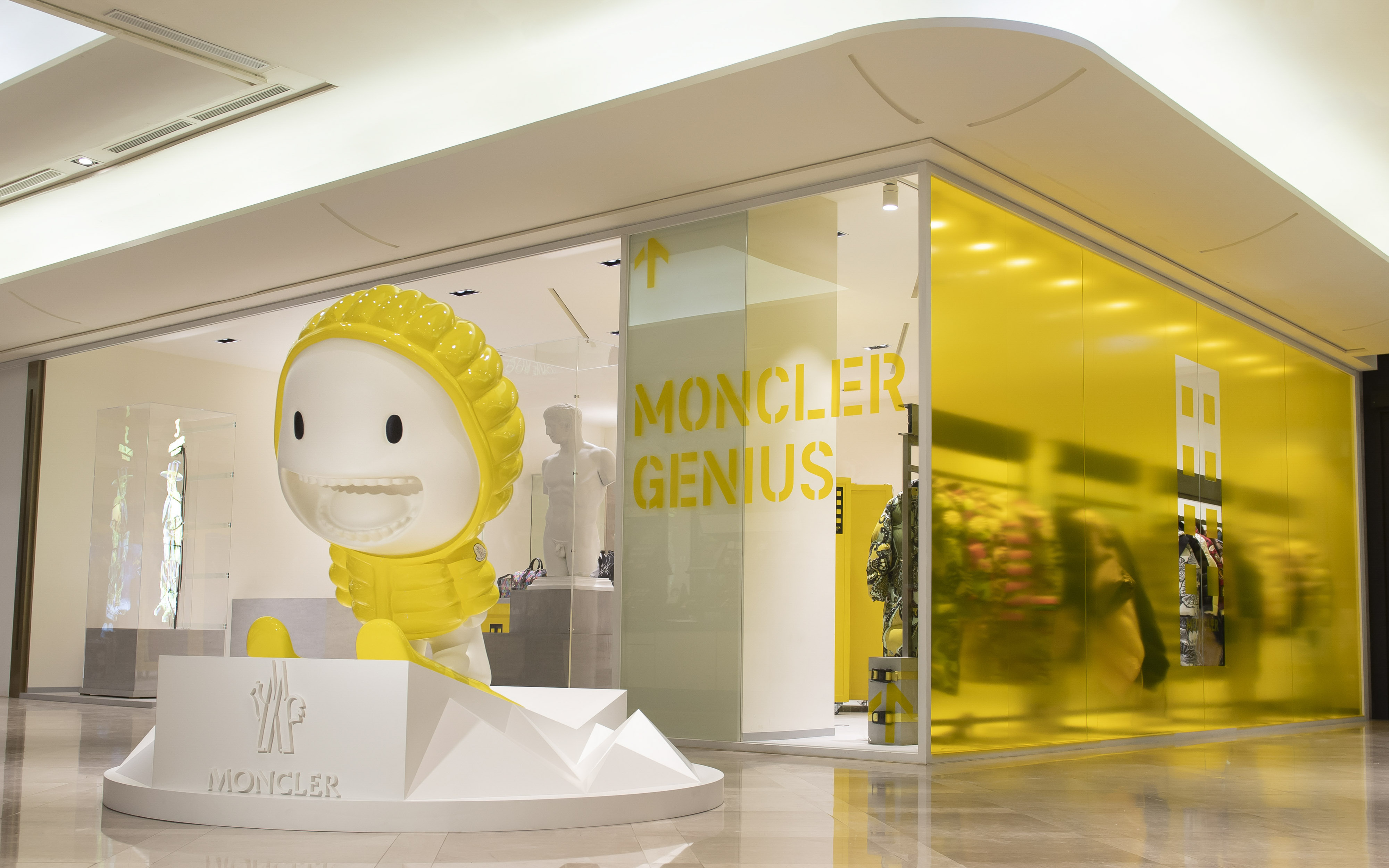 MONCLER Genius台灣限時概念店在台北信義新光三越A9開設至12月15日。(盟可睞提供)
