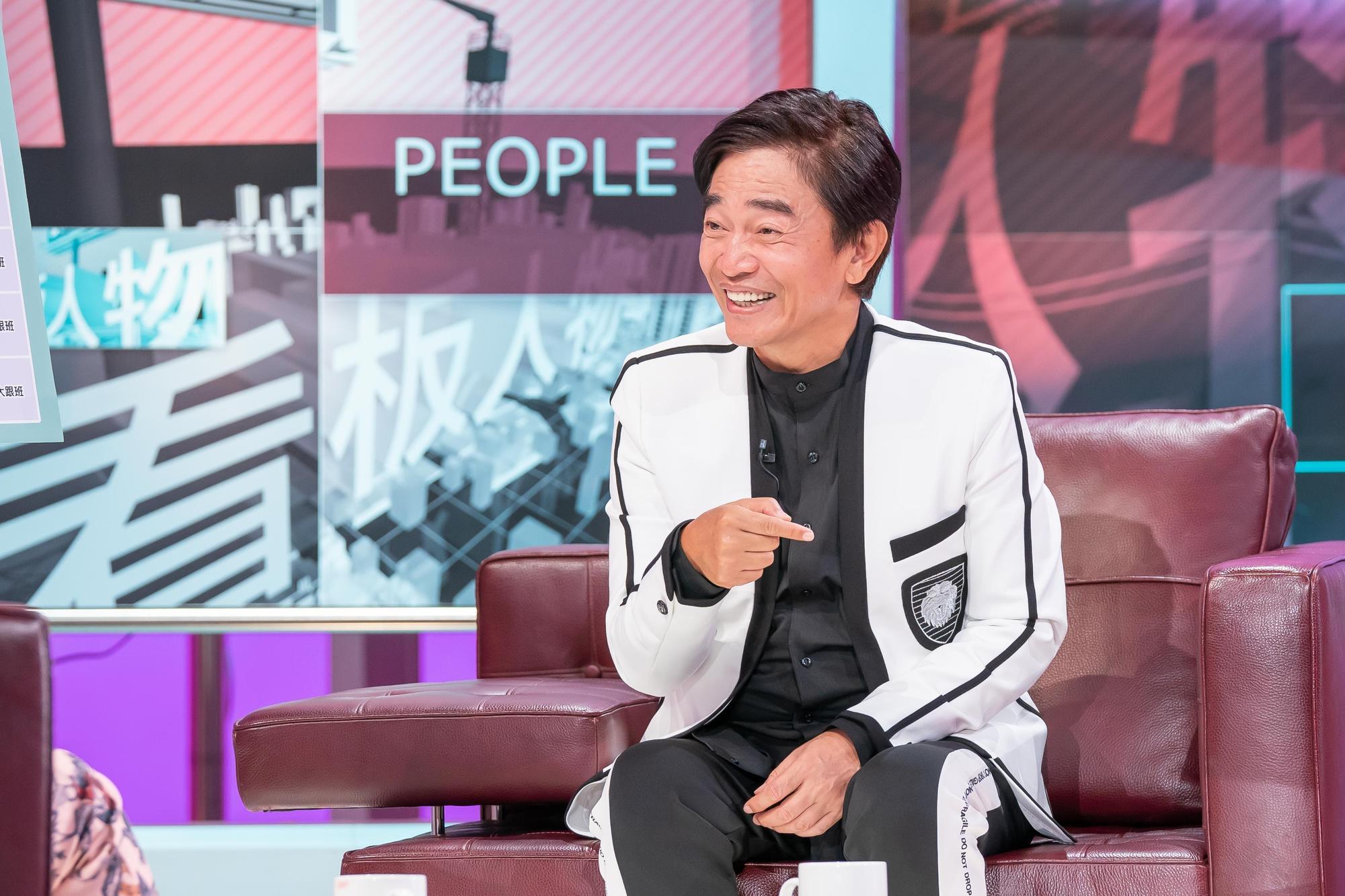吳宗憲自嘲在演藝圈是個「標準箭靶」。(TVBS提供)