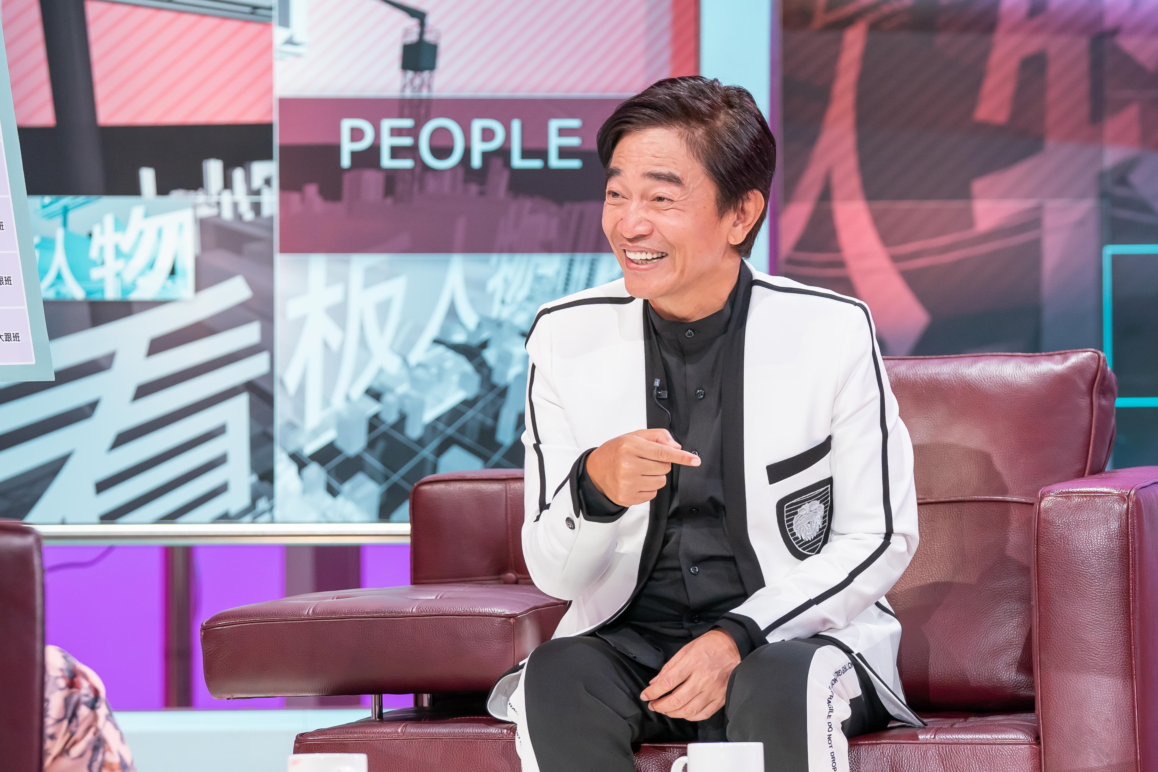 吳宗憲自嘲在演藝圈是個「標準箭靶」。（TVBS提供）