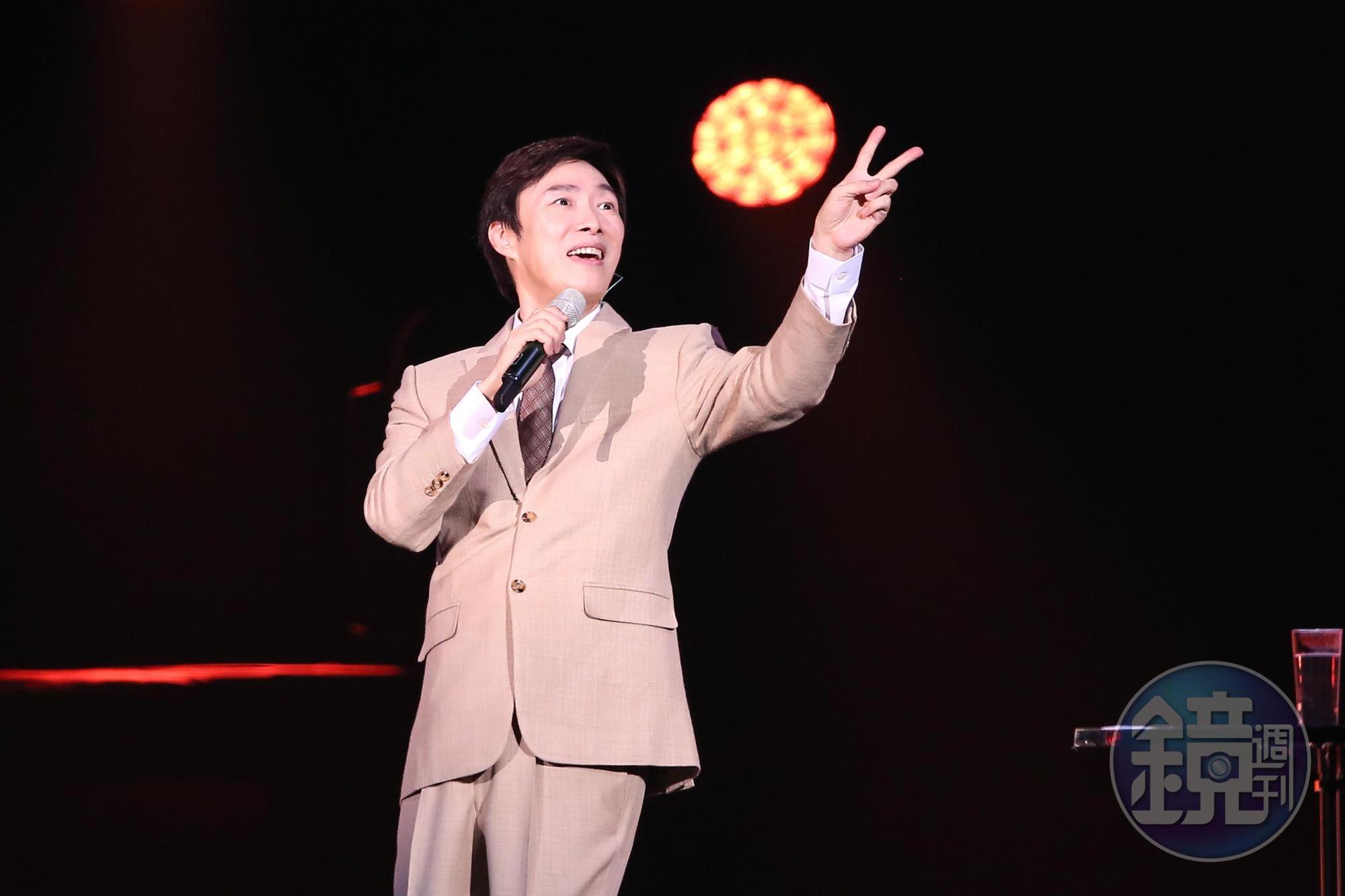 費玉清最後一次公開演唱招牌歌〈晚安曲〉。