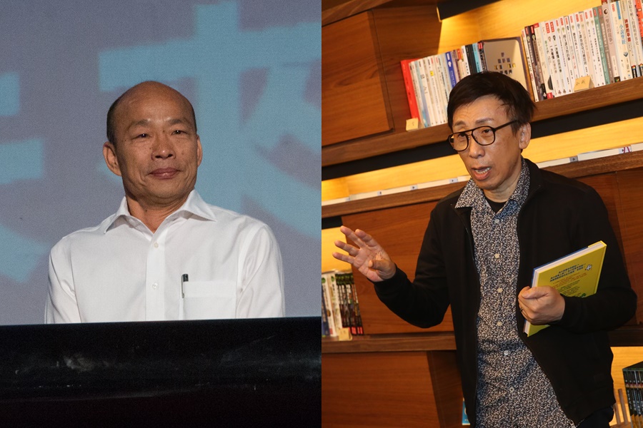 針對韓國瑜無業期間買豪宅一事,作家苦苓昨提出10點疑問。