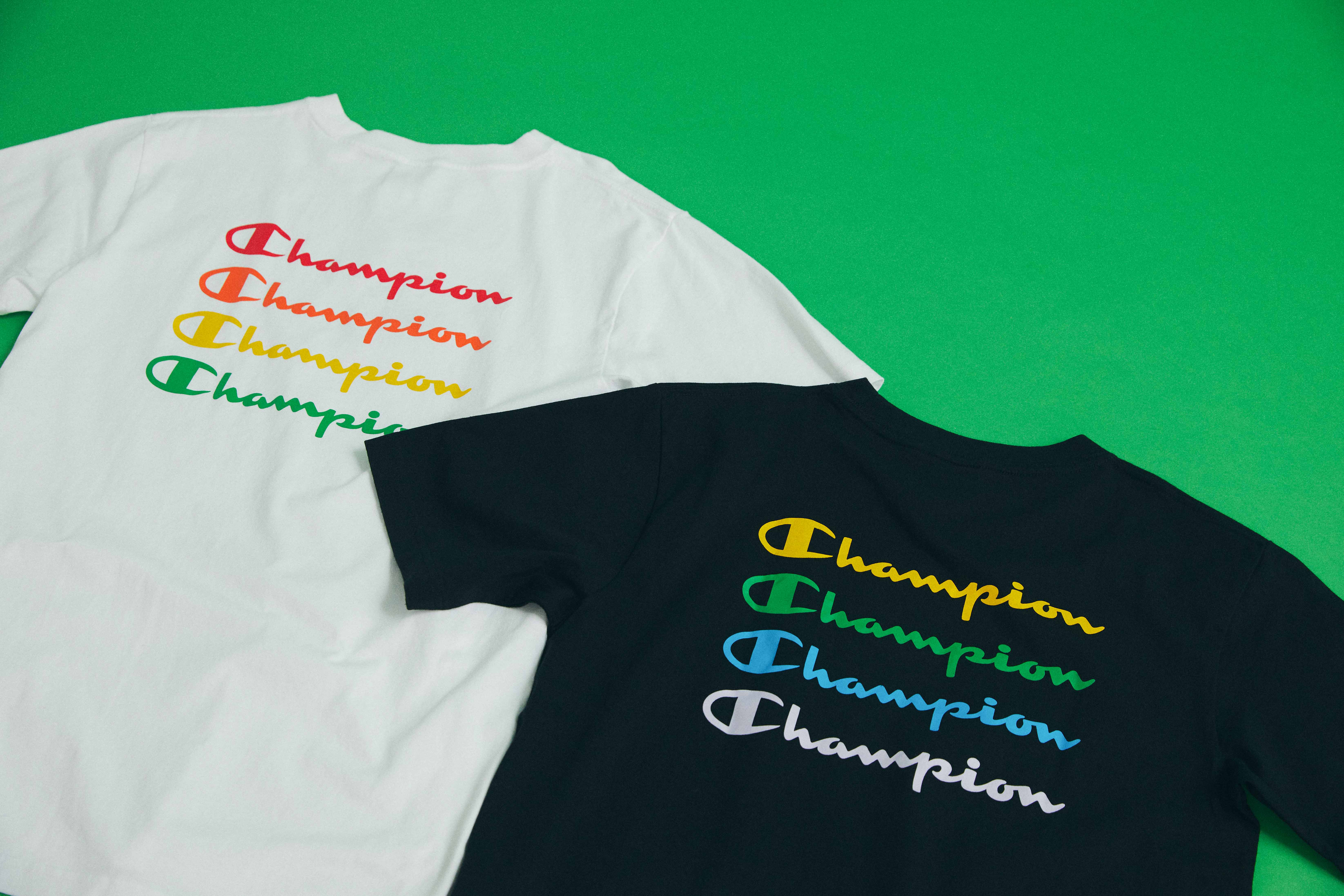 Champion台北101彩虹限定短T。NT$2,080（Champion Taiwan）