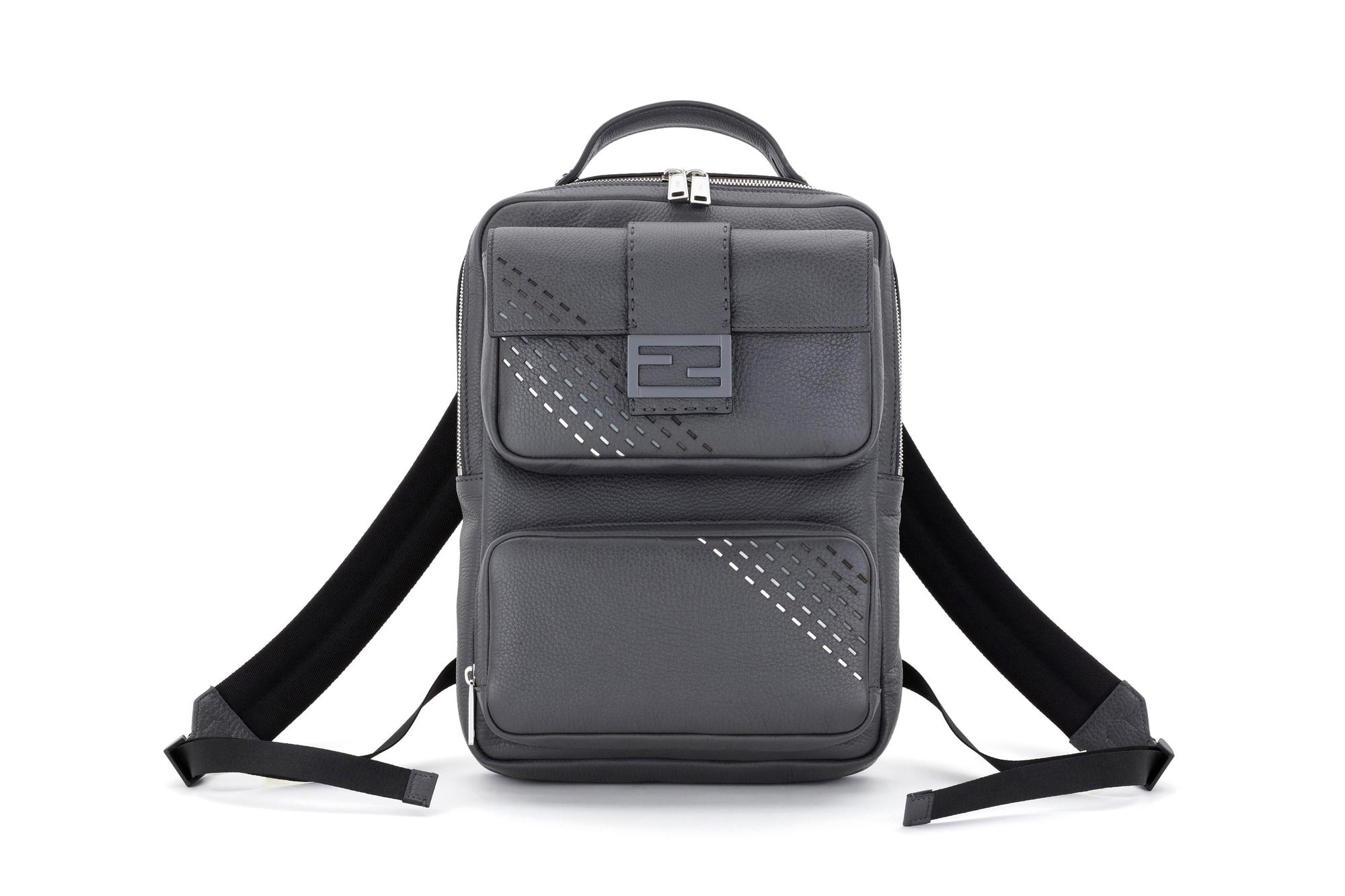 FENDI Baguette Pack早春系列Selleria皮革款。NT$109,000(FENDI提供)
