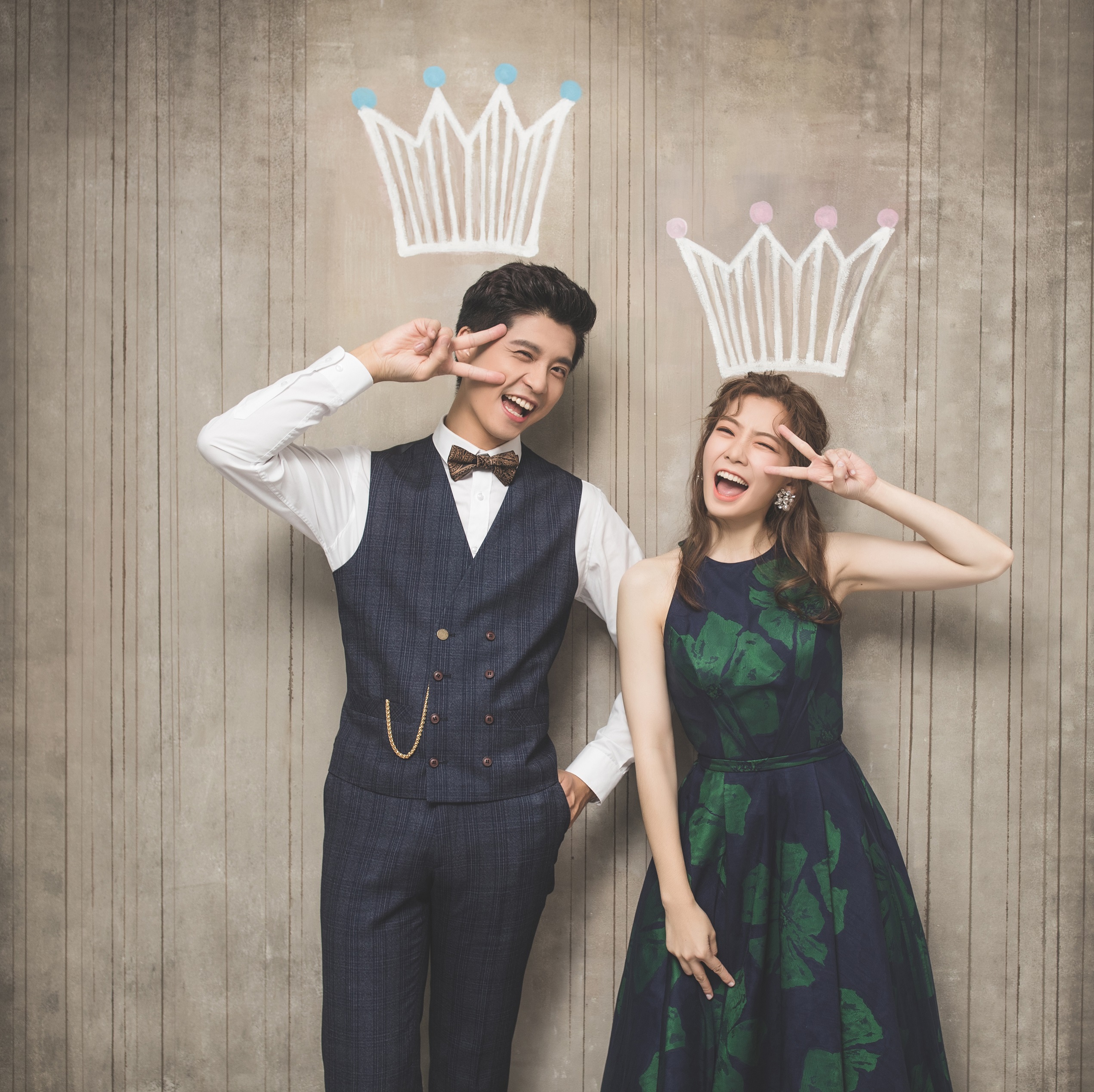 羅小白與Sho暫定耶誕節登記結婚,不過卻因婚期越近,口角越多。(上行娛樂提供)