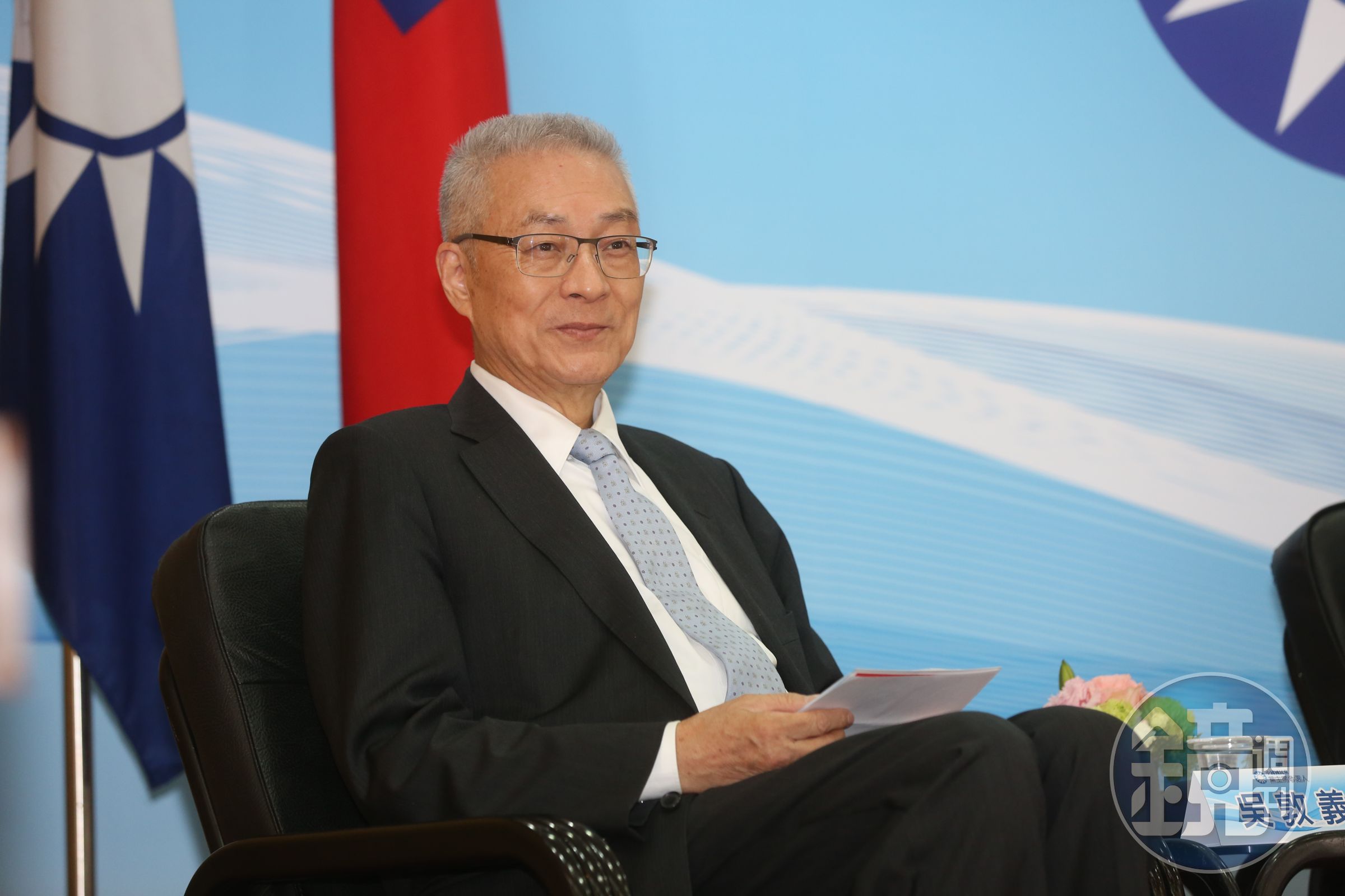 國民黨證實，黨主席吳敦義確定「被動接受」列入不分區立委名單內。