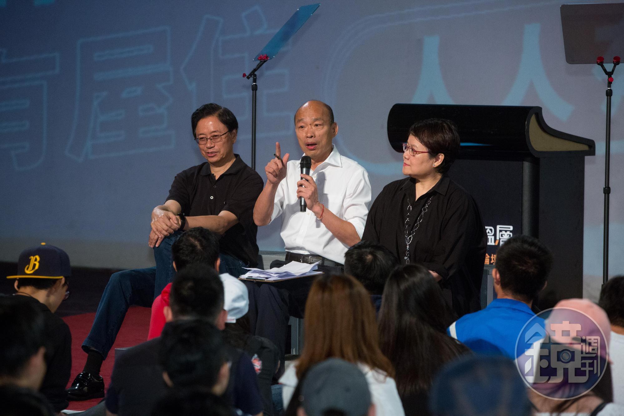 有媒體爆料,韓國瑜的副手人選正是前行政院長張善政。張善政稍早回應,「既然覺得我適合,就接受吧!」(本刊資料照)