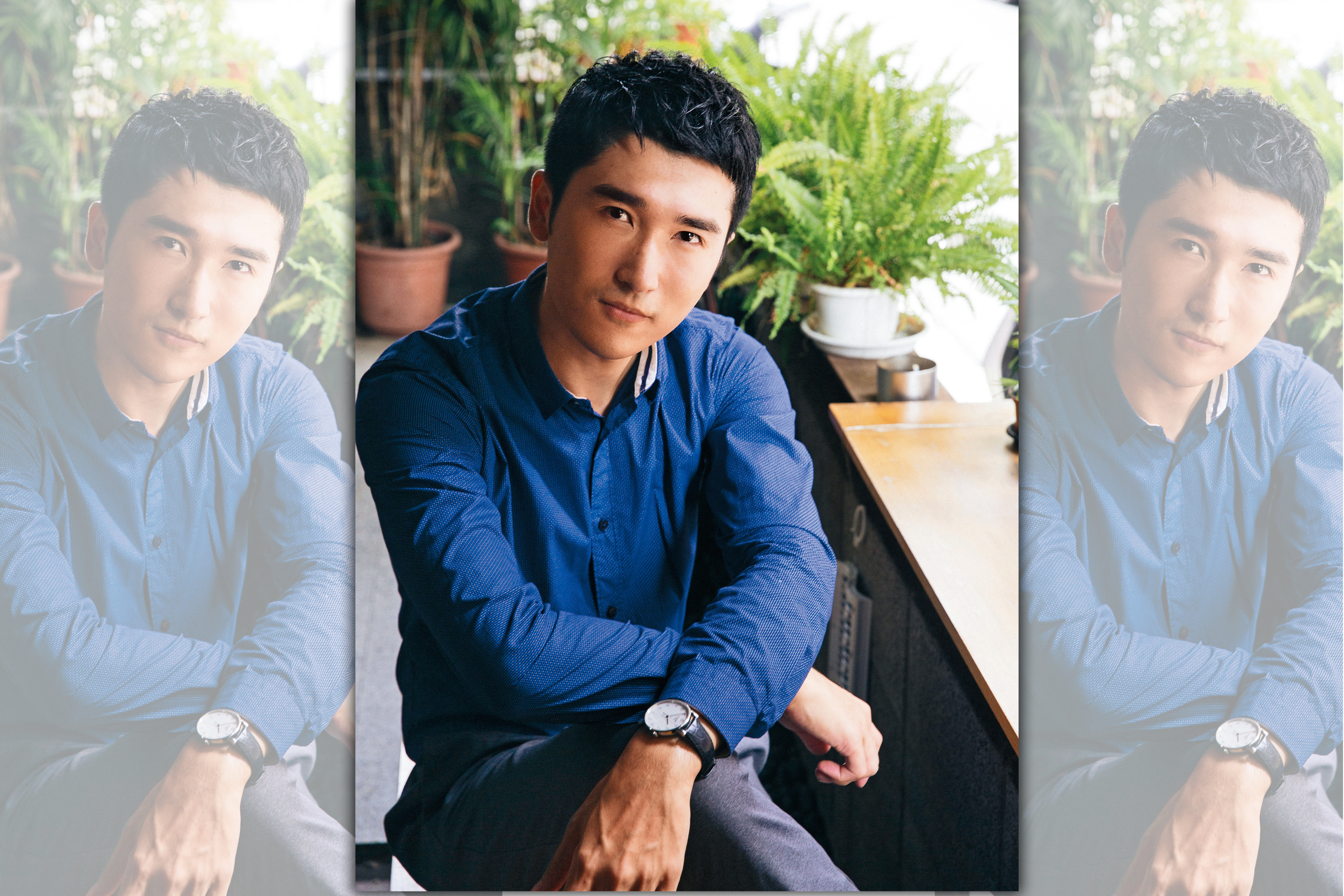 盧尚恩念到碩士畢業，卻去拍戲當小配角，一度讓家人很不諒解。