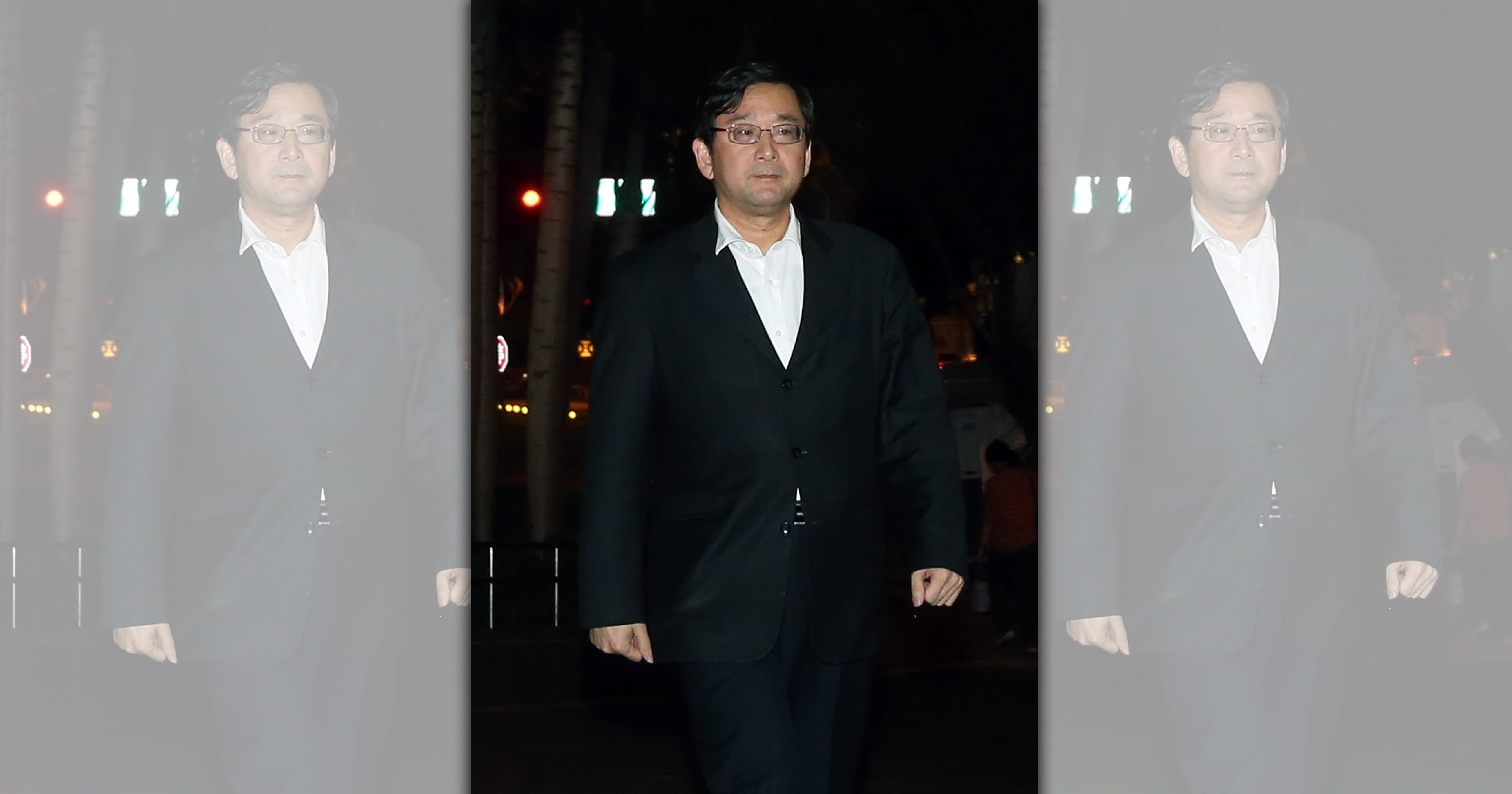 東帝士陳由豪、幸福人壽鄧文聰（圖）都曾是85大樓飯店的老闆。（中央社）