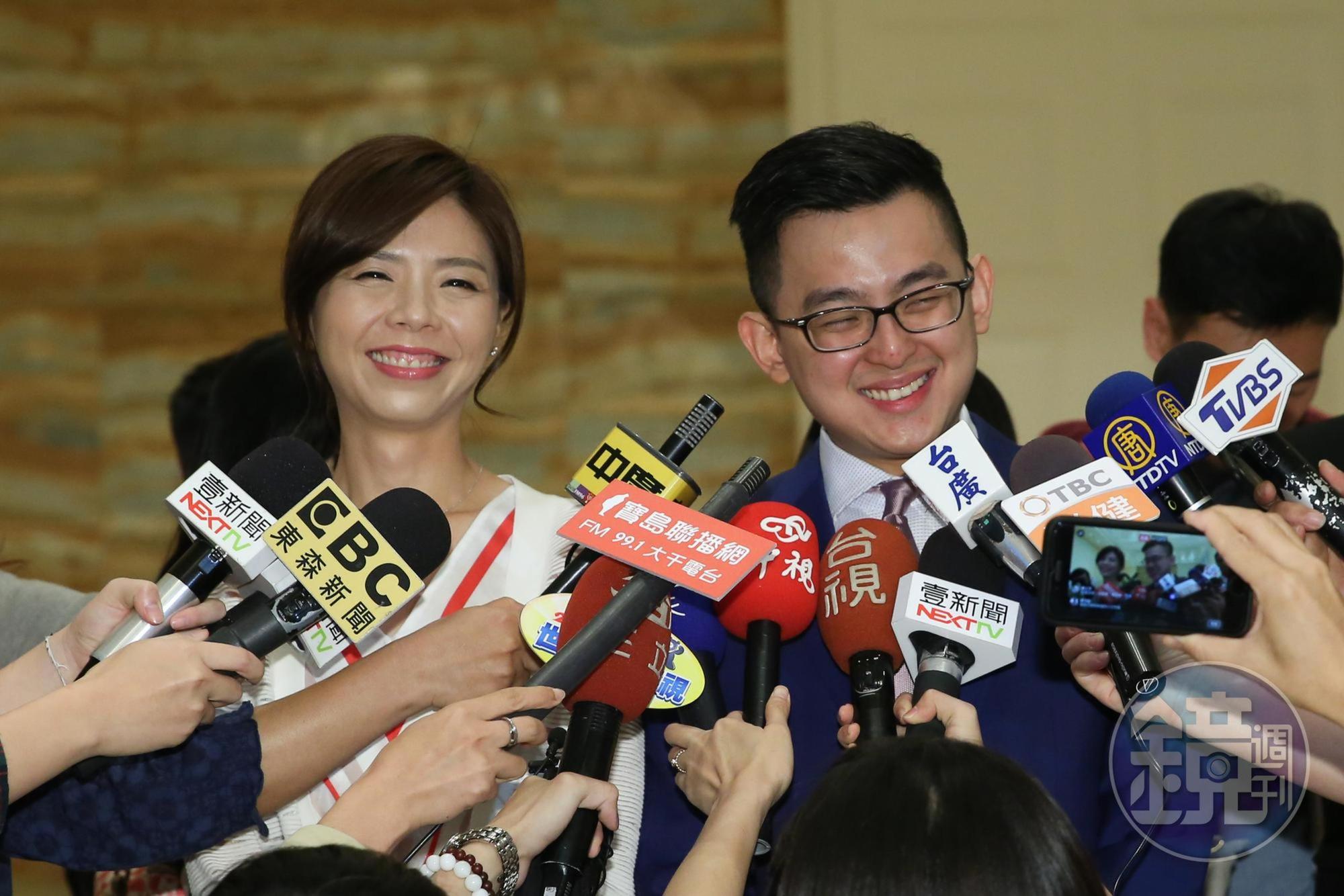 交通部長林佳龍辦公室主任卓冠廷昨於臉書宣布，正式辭去交通部的職務，返回台中專心為太太洪慈庸輔選連任立委。（本刊資料照）