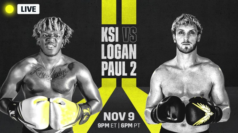 KSI 和 Logan Paul 第 2 戰順利落幕。
