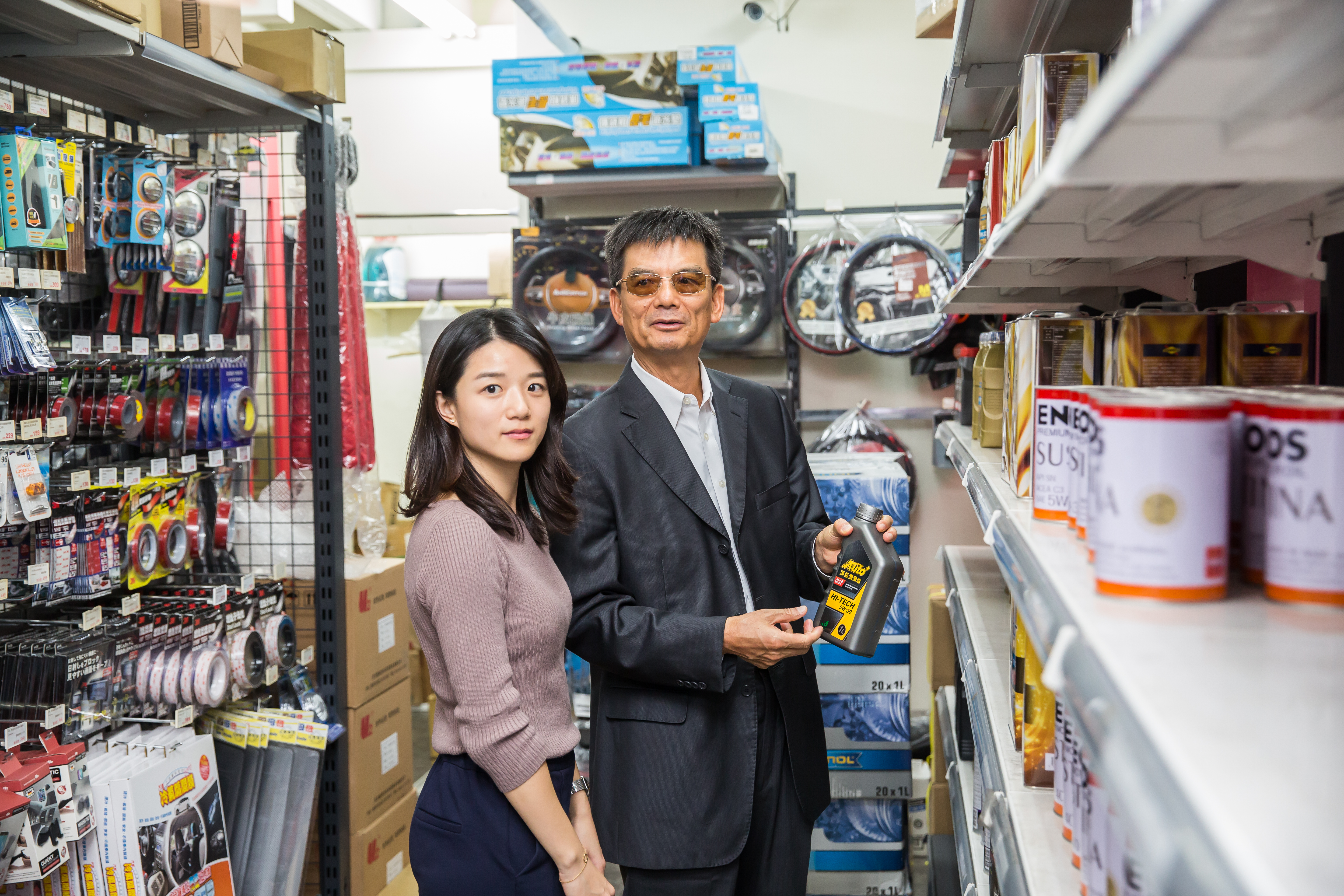 林村田的大女兒林念臻8年前進入台灣大車隊時，從第一線基層客服做起。