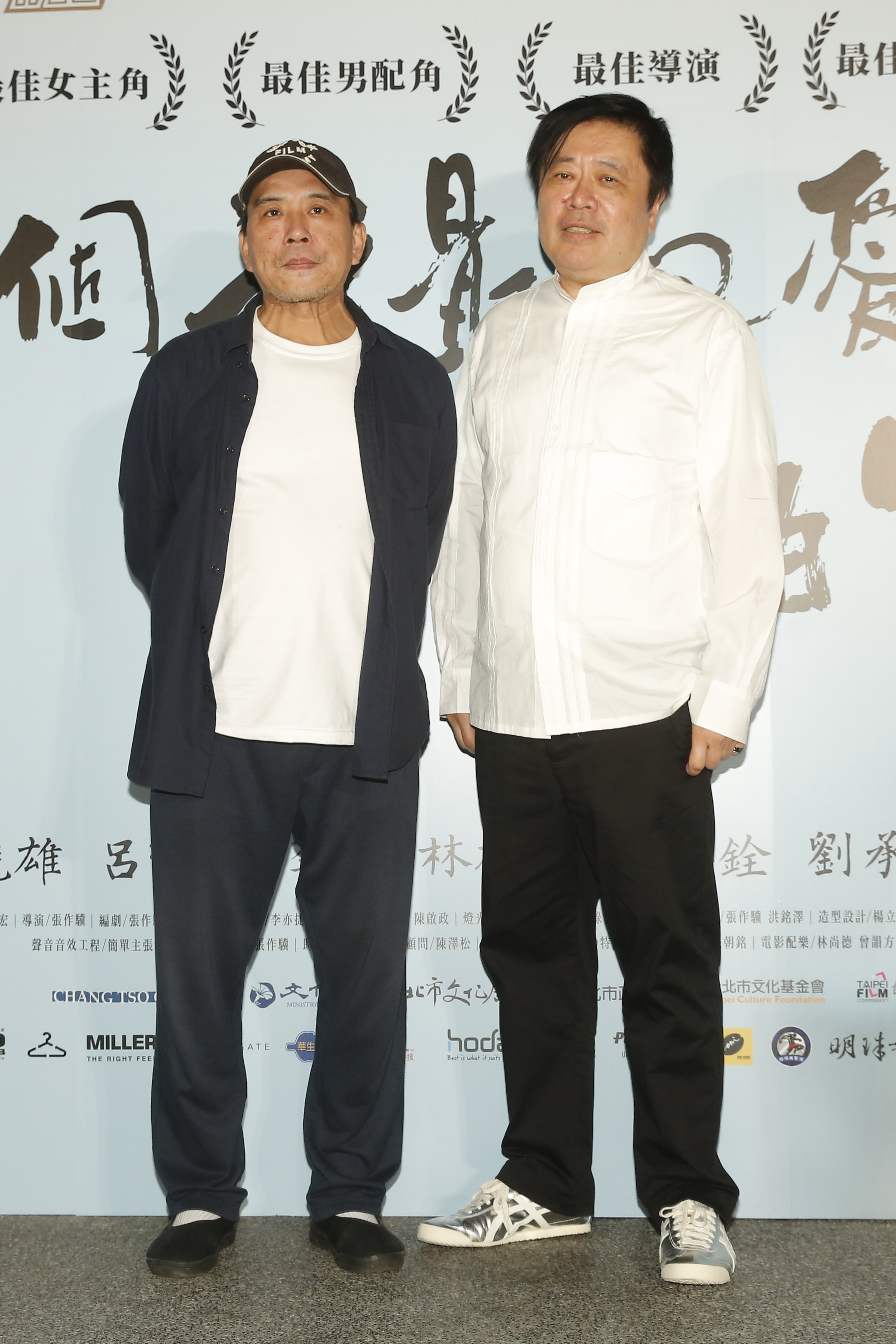張作驥(左)自認該片故事貼近自己近年生活,但對票房看得很開,不期望會大賣。