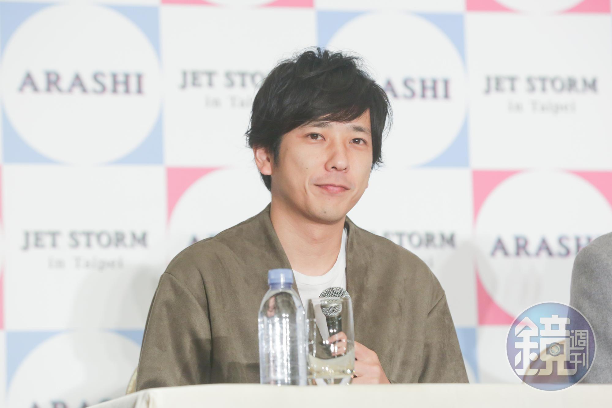 嵐成員二宮和也宣布結婚。