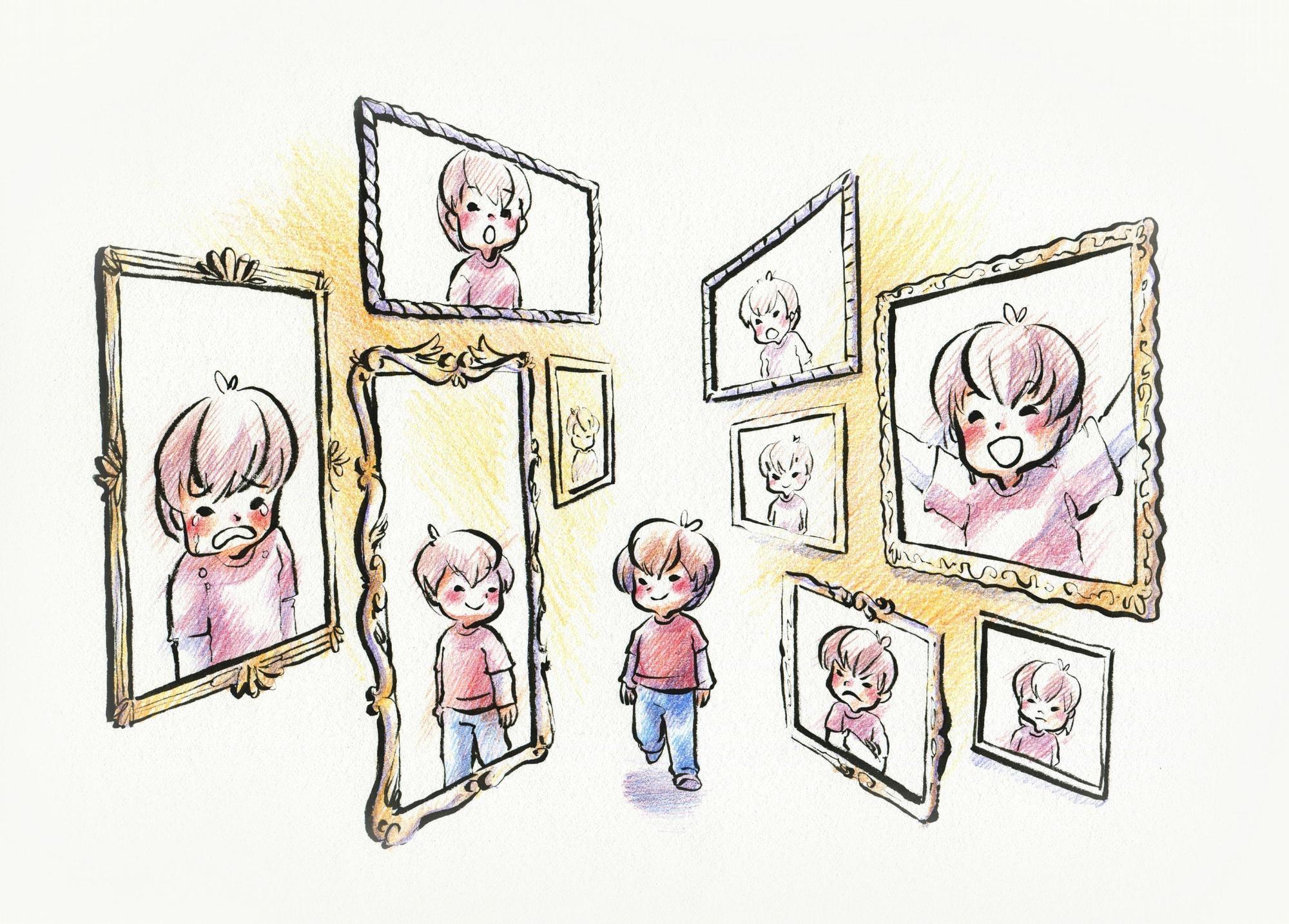 鏡子不只能夠幫助我們檢查服裝儀容，更可以提高我們的自我要求，某種程度上阻止我們吃下更多的垃圾食物甚至是作弊。