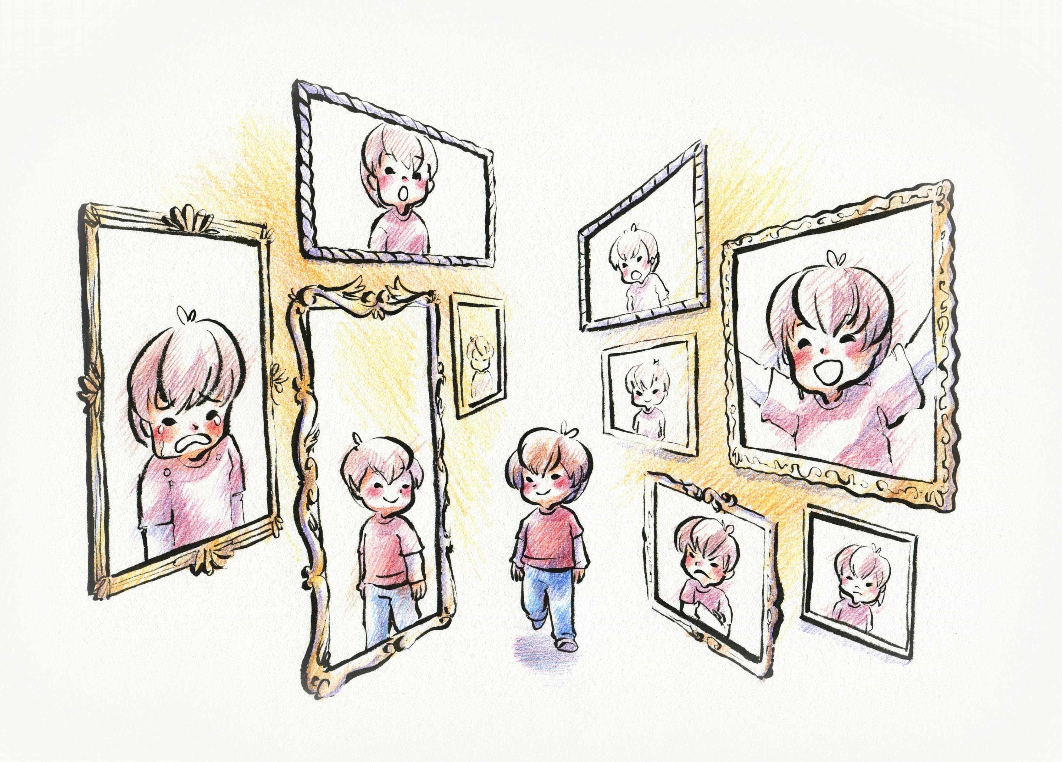 鏡子不只能夠幫助我們檢查服裝儀容,更可以提高我們的自我要求,某種程度上阻止我們吃下更多的垃圾食物甚至是作弊。