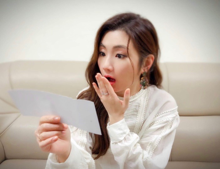 前夫張承中被爆熱戀尹馨，Selina獻祝福。（翻攝自Selina臉書）