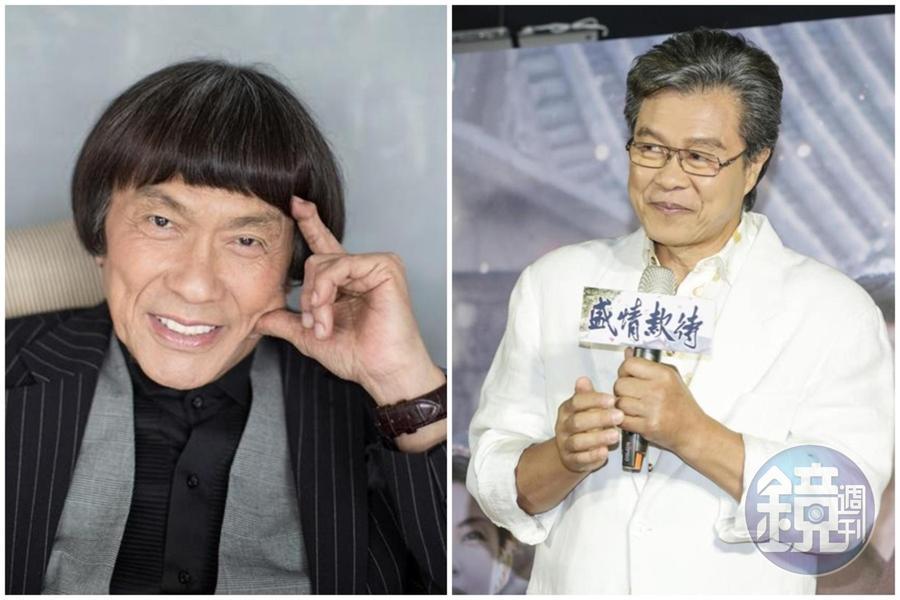 楊烈（右）在節目上大談抗癌過程，對豬哥亮及高凌風誤信偏方深感惋惜。（右圖翻攝自臉書）