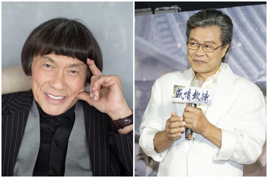 楊烈（右）在節目上大談抗癌過程，對豬哥亮及高凌風誤信偏方深感惋惜。（右圖翻攝自臉書）