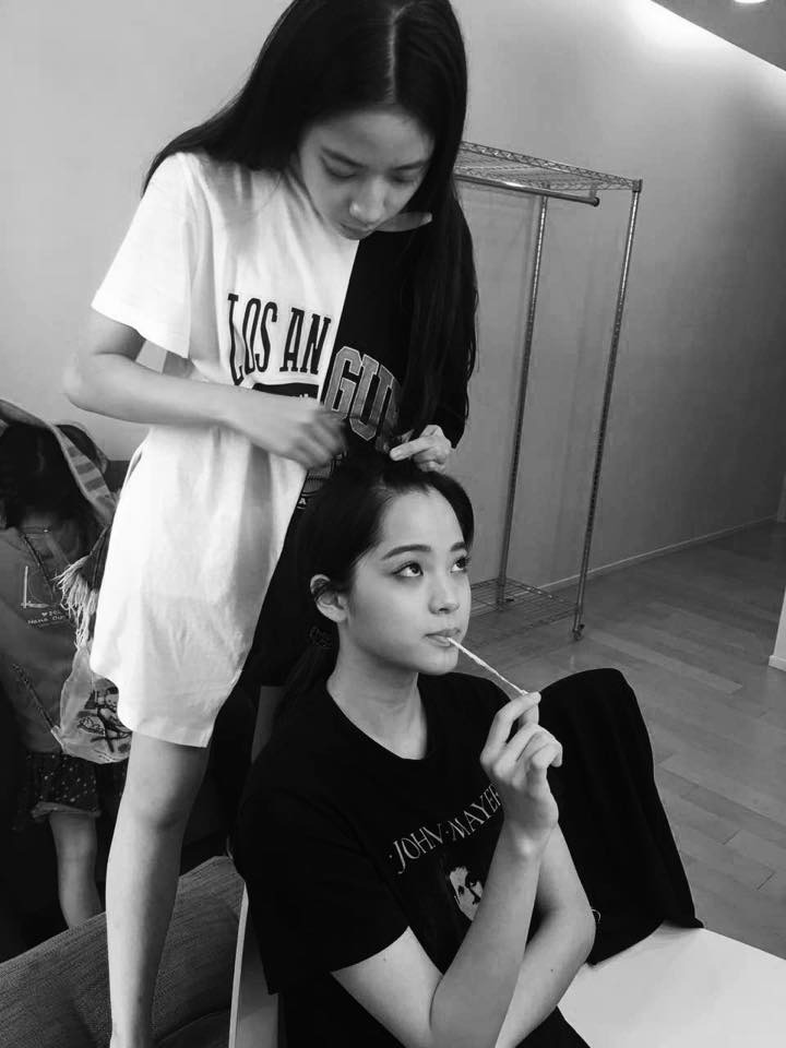 歐陽娜娜與妹妹感情好，但看來妹妹如今很想有自己的路。（翻攝自歐陽娜娜臉書）