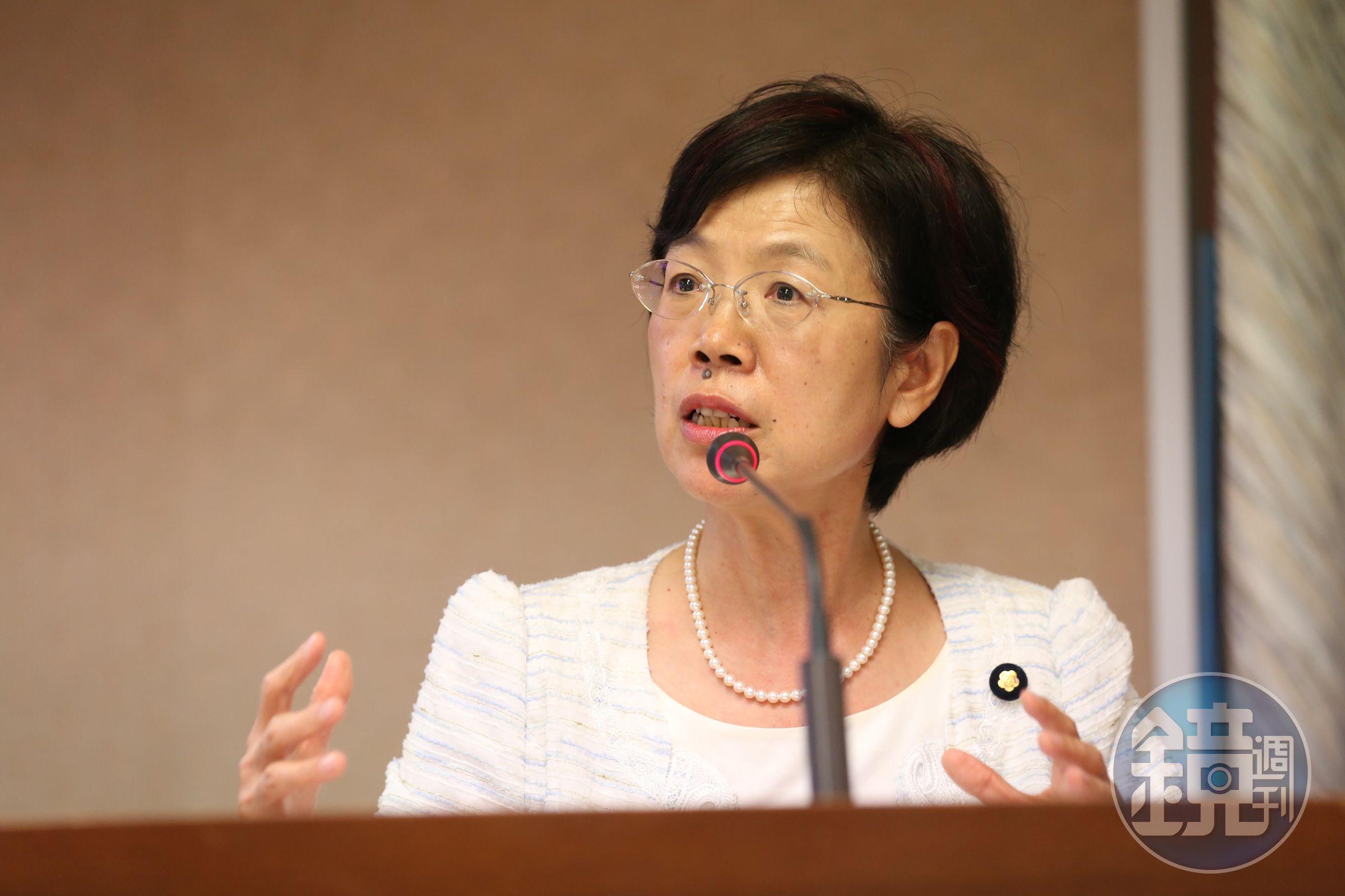 現任民進黨籍立委尤美女，並不在這次民進黨不分區名單中。