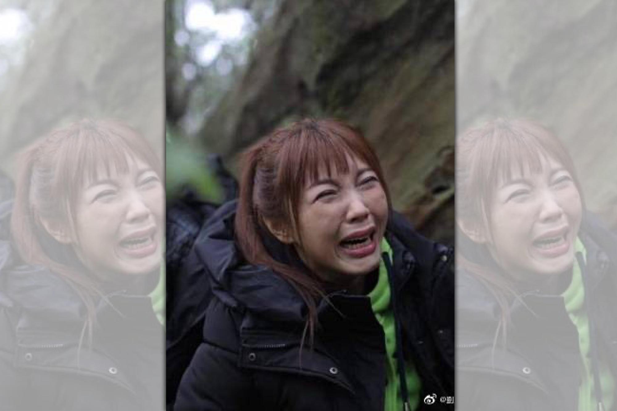 劉樂妍近年長期旅居中國大陸發展演藝事業。（翻攝自劉樂妍微博）