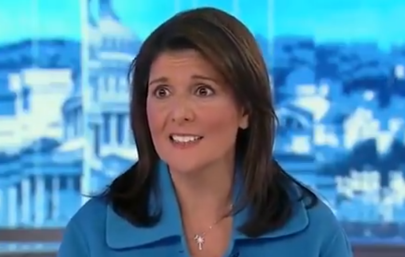 美國前駐聯合國大使海莉呼籲美國應與香港示威者站在一起。（翻攝自FOX NEWS）