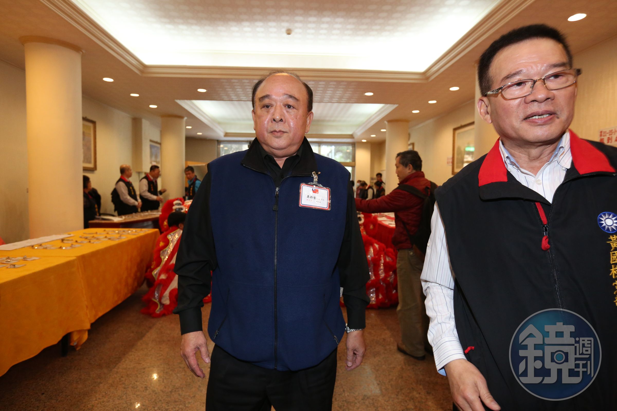 「親中派」大將吳斯懷一度被點名可能中箭落馬，但最後卻不動如山續留安全名單。（本刊資料照）