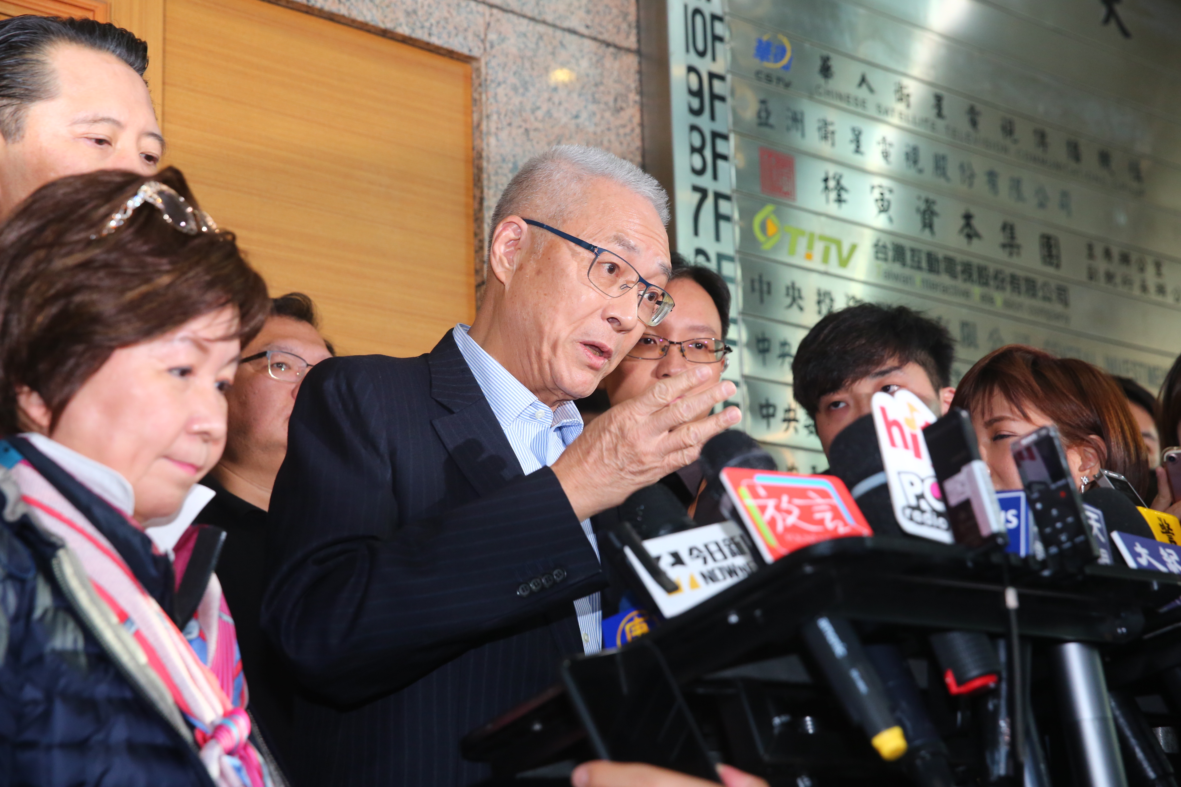 國民黨不分區立委最終名單出爐，將黨主席吳敦義改列第14。