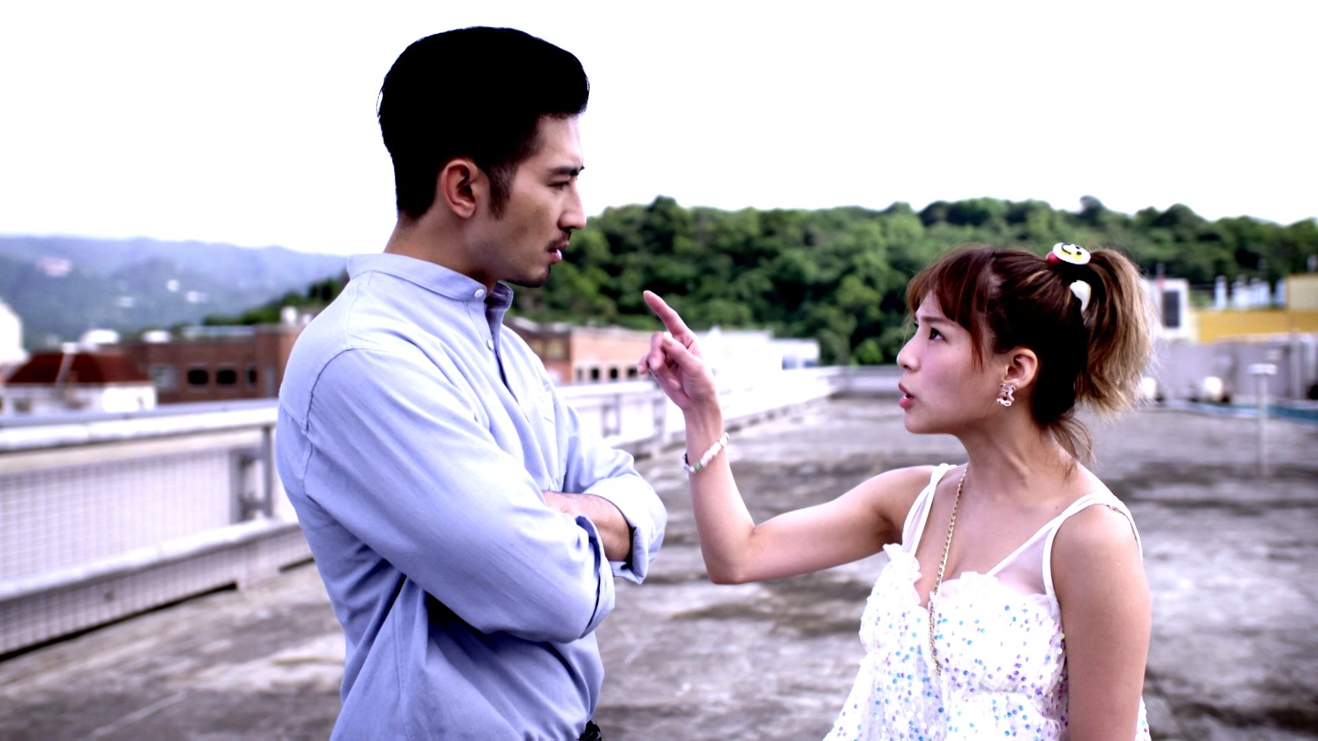 熊熊表示自己和言明澔個性太像，適合當兄弟，不適合當男女朋友。（三立提供）