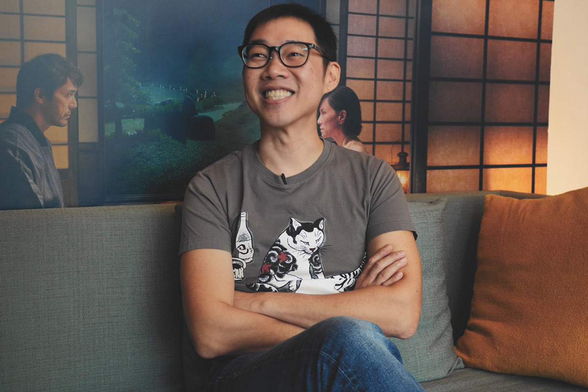 導演林書宇自曝私下很不正經，加碼放閃說自己沒工作時最愛陪老婆。（friDay提供）