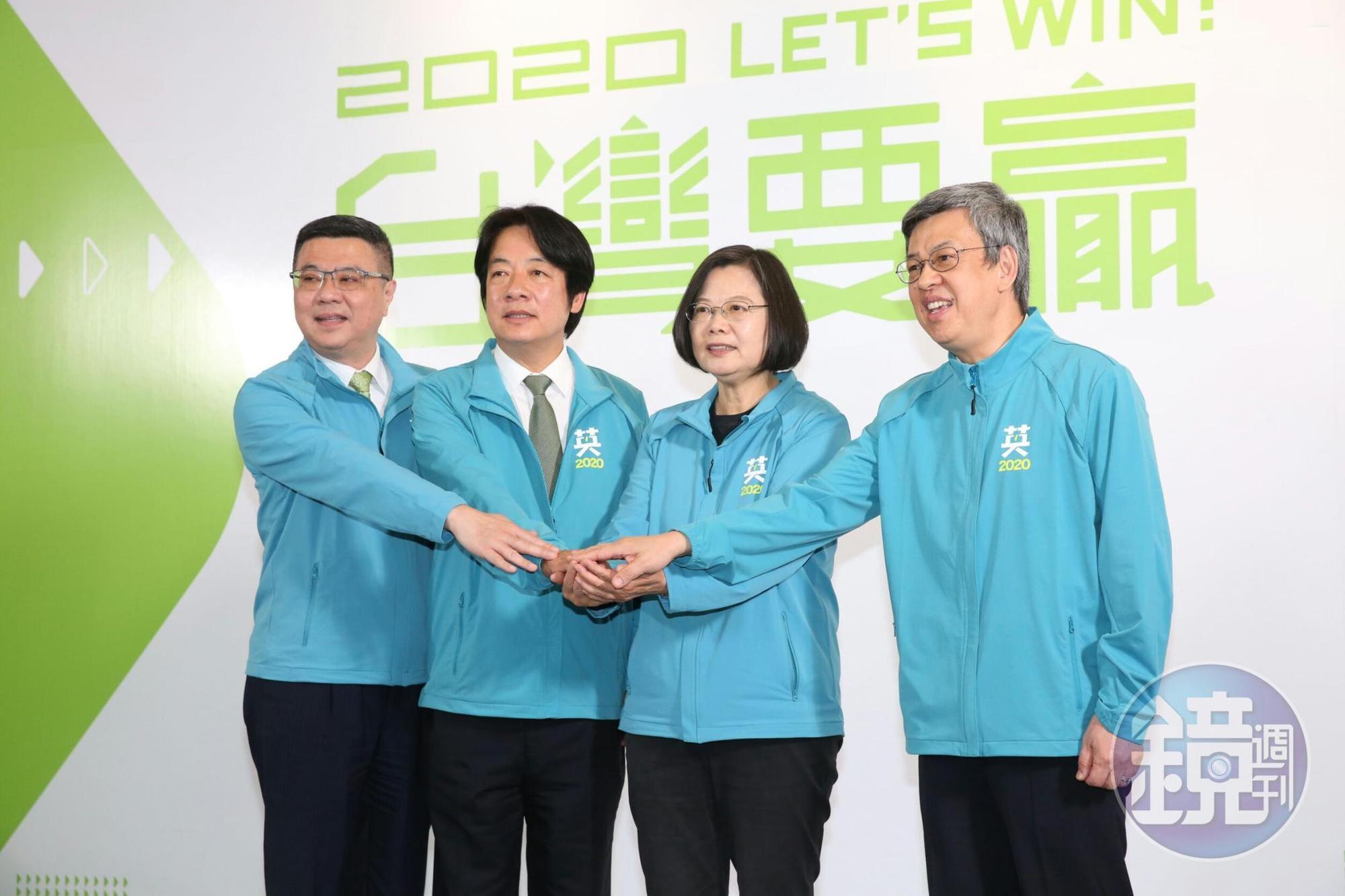 「蔡賴配」正式成軍!即將卸任的陳建仁確定擔任全國競總主任委員。