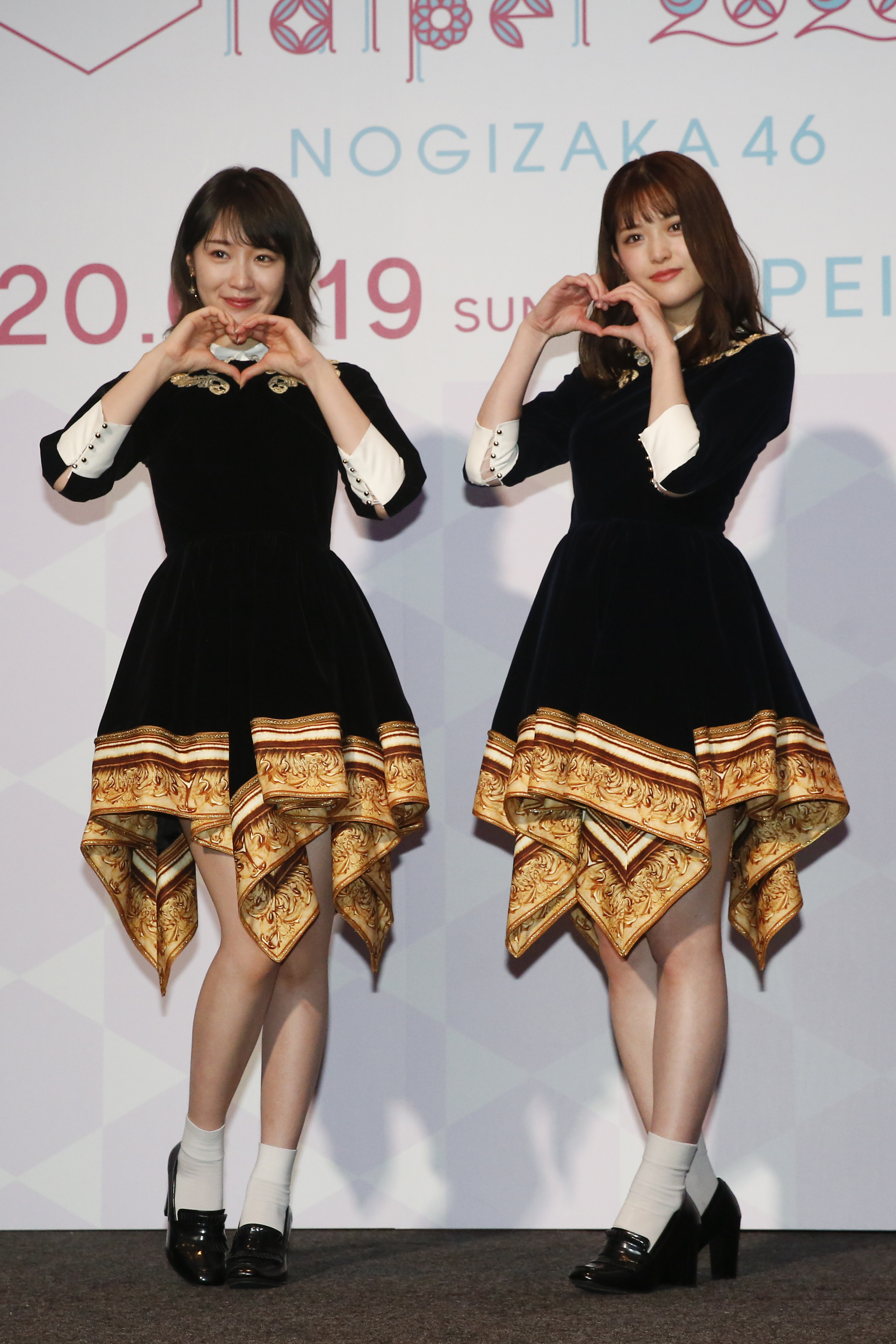 乃木坂46成員松村沙友理和高山一實期待明年小巨蛋演唱會與歌迷相見。