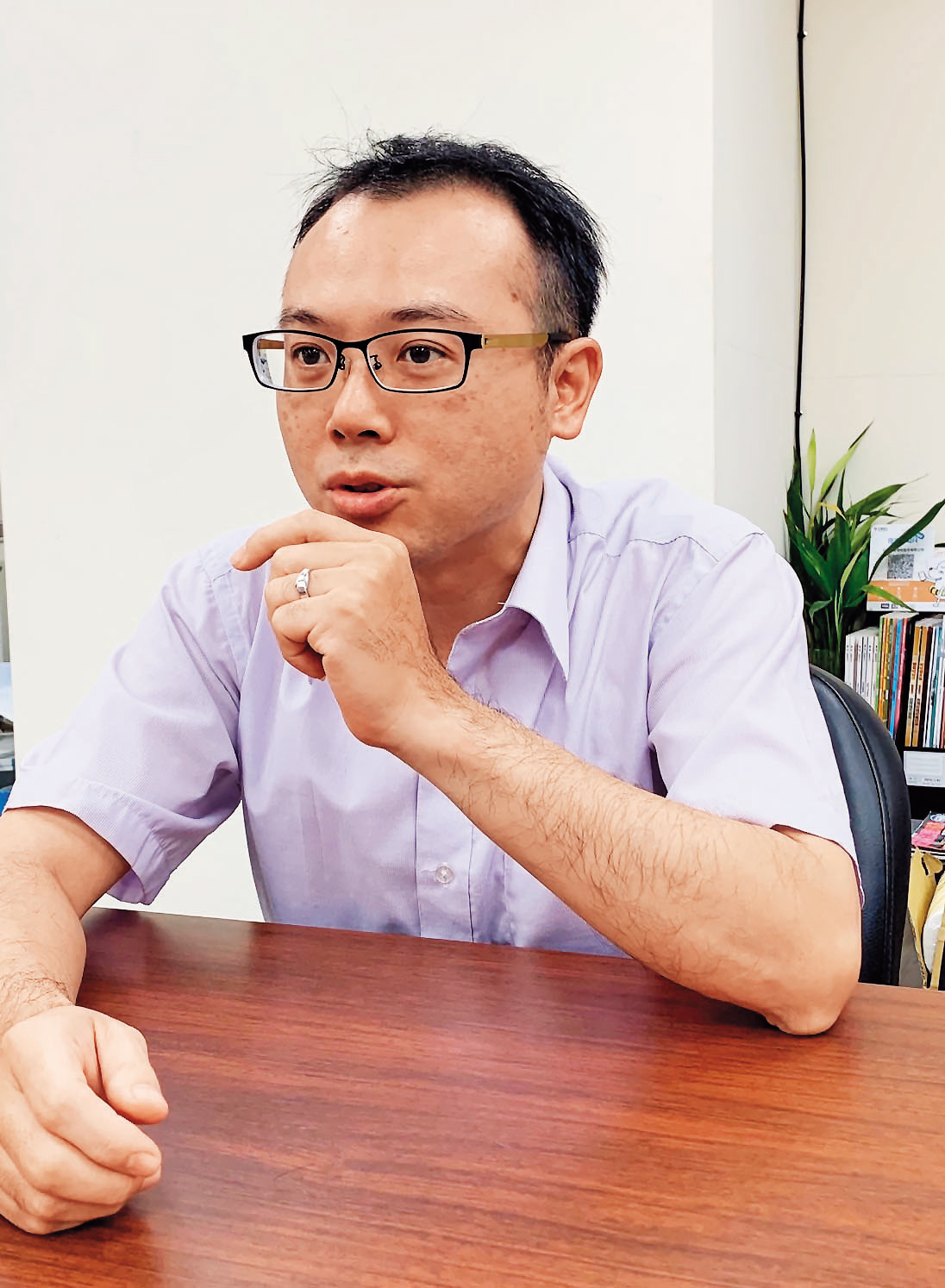 台北畜產公司前總經理楊嘉仁今年6月「被請辭」,空出位置以利柯P愛將姚量議回任。(讀者提供)
